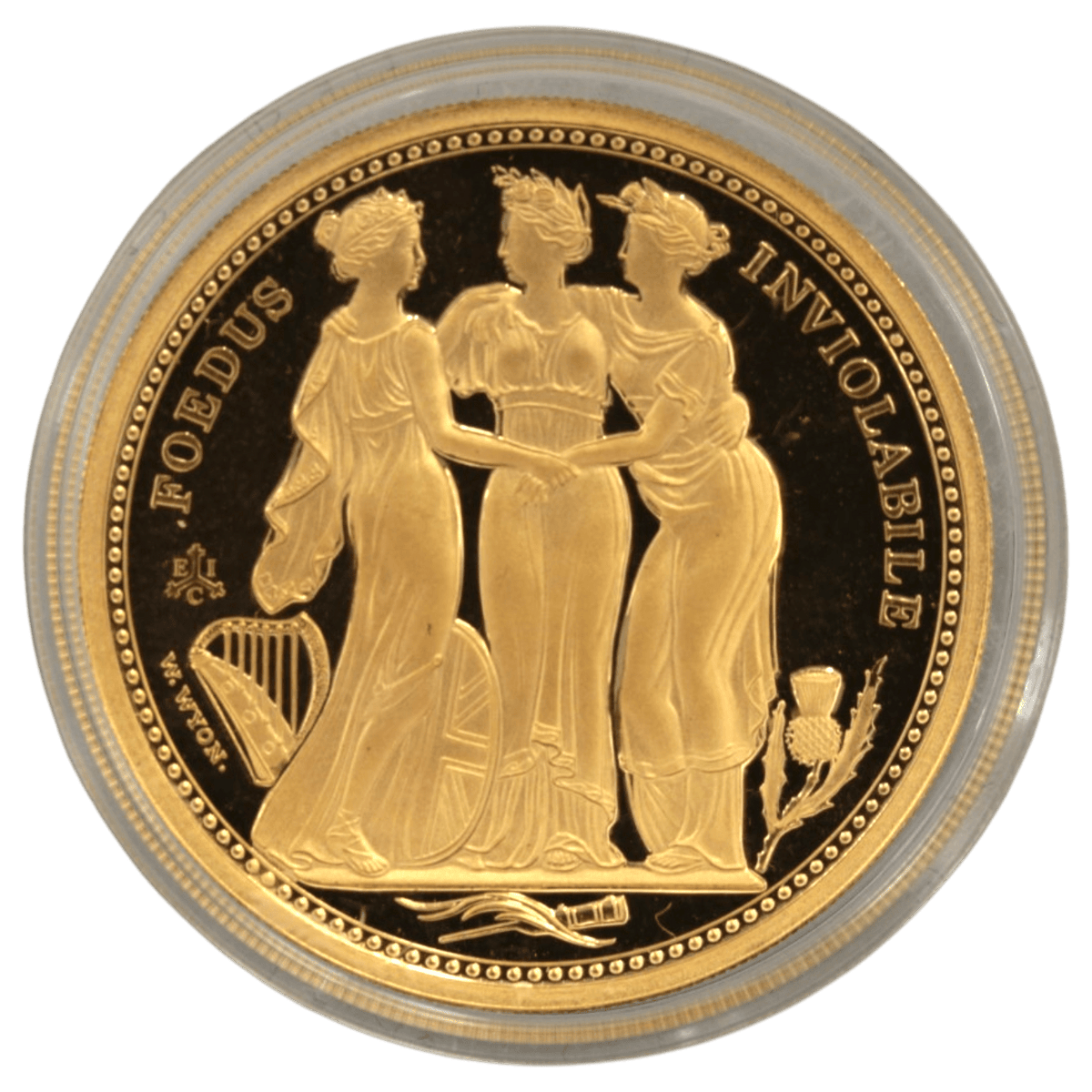 セントヘレナ島 5ポンド金貨 2021年 スリー・グレイセス - NJ BUYER'S MARKETPLACE