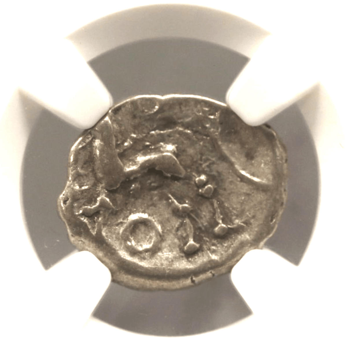 ガリア クィナリウス銀貨 前1世紀中期 アエドゥイ族 NGC Ch-VF - NJ BUYER'S MARKETPLACE