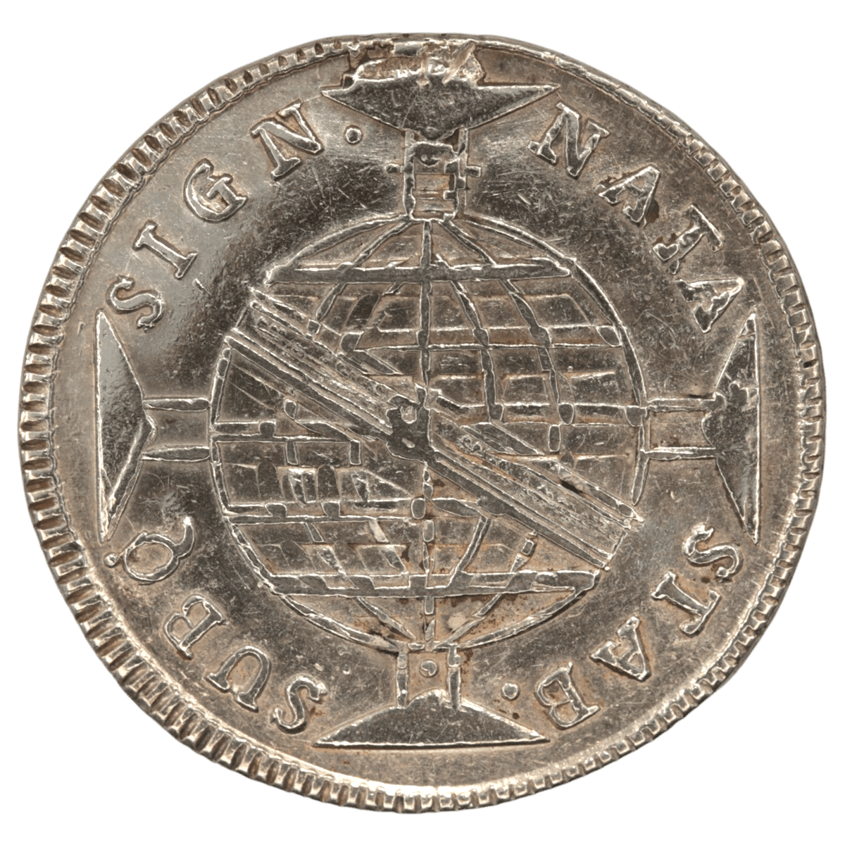 ブラジル 960レイス銀貨 1814年 - NJ BUYER'S MARKETPLACE