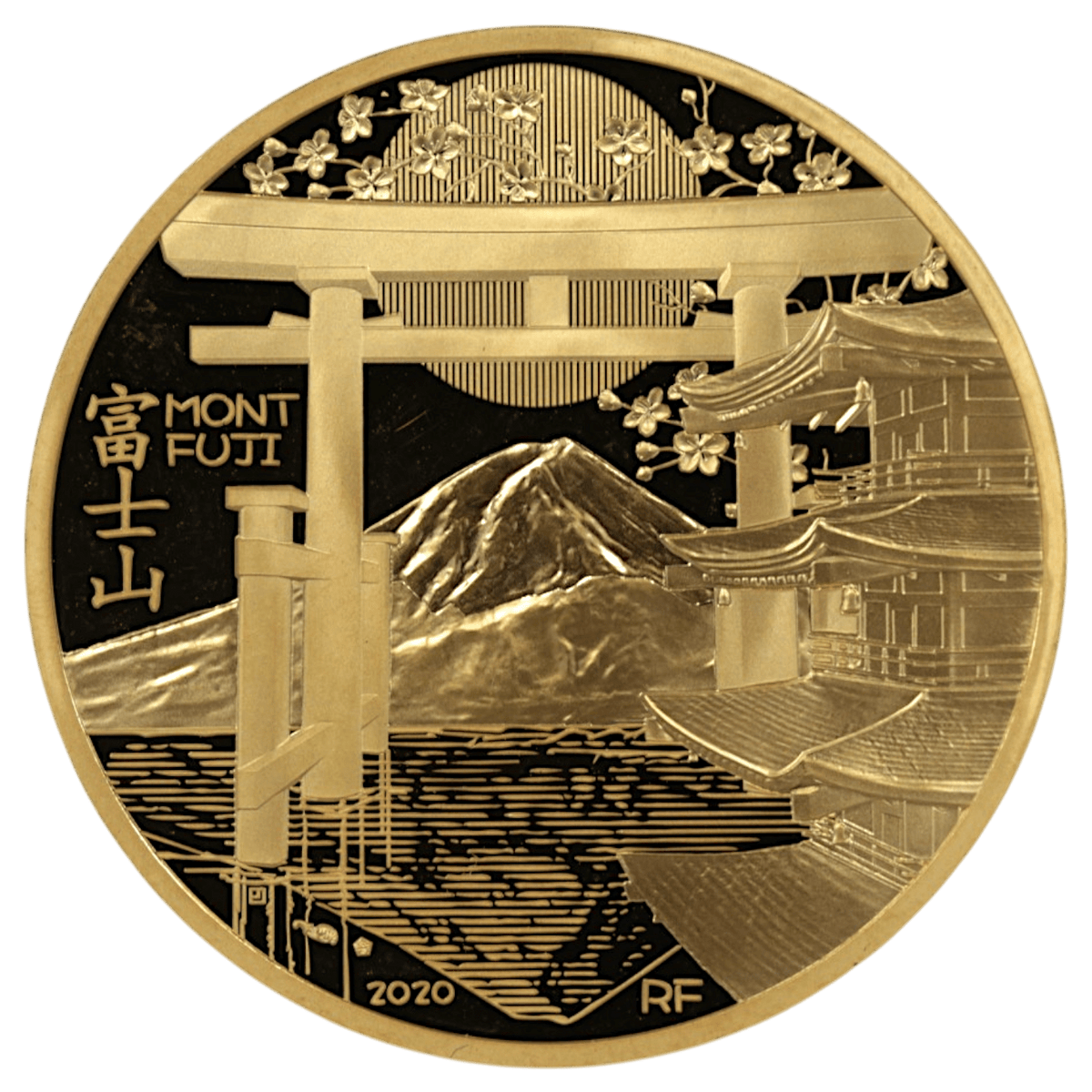 フランス 200ユーロ金貨 2020年 富士山 - NJ BUYER'S MARKETPLACE