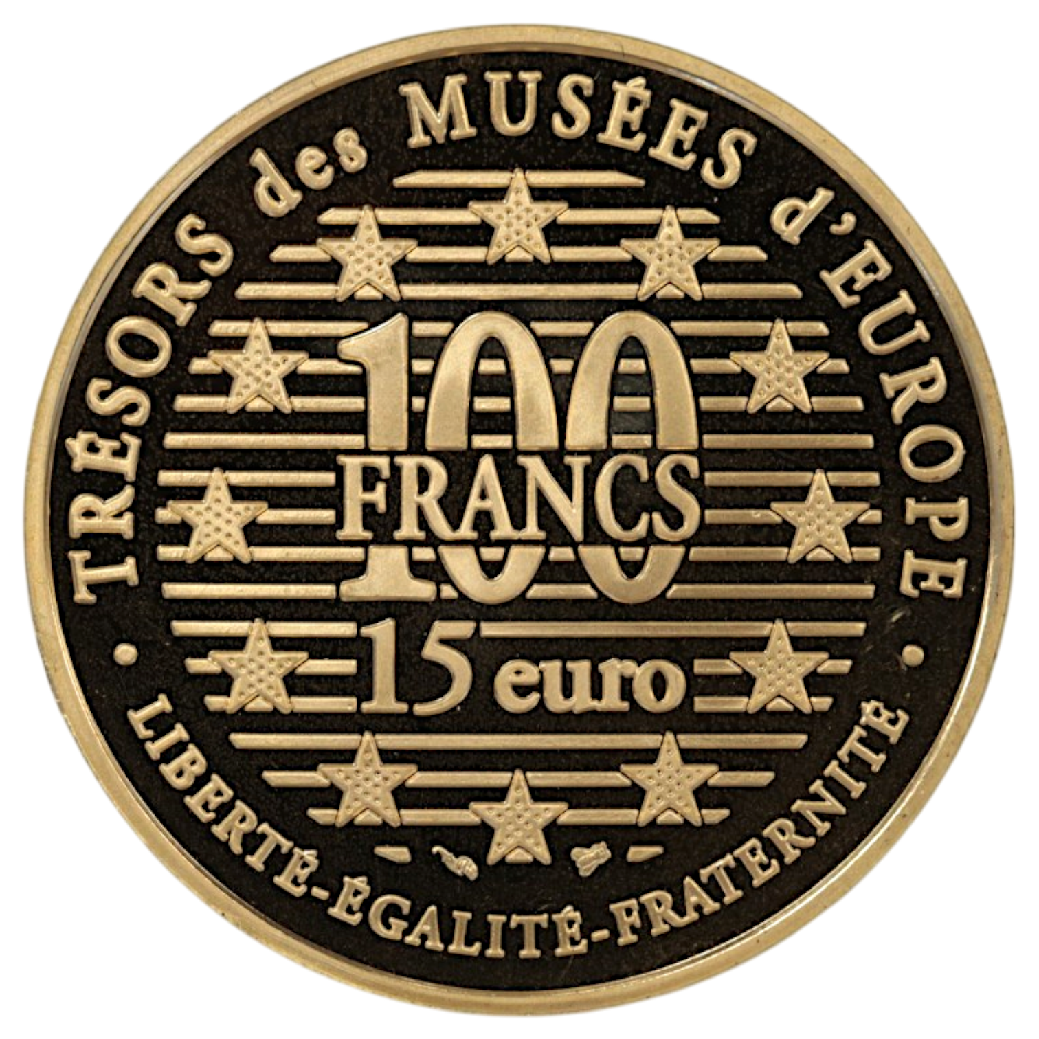 フランス 100フラン金貨(15ユーロ)1997年 ゴヤ