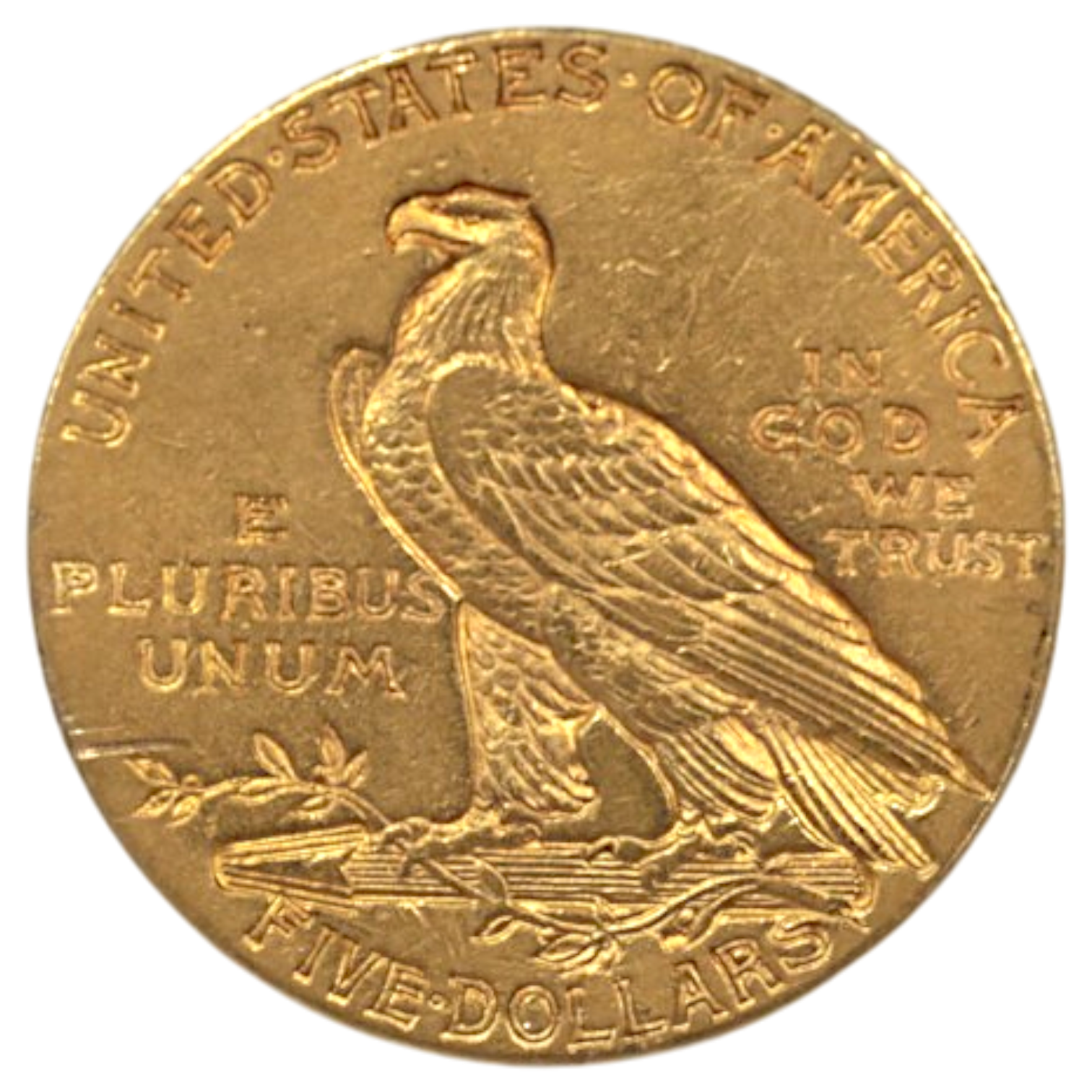 アメリカ 5ドル金貨 1911年 インディアンヘッド