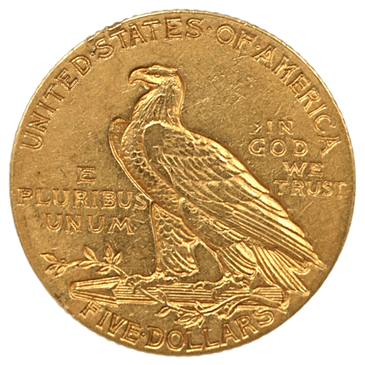 アメリカ 5ドル金貨 1908年 インディアンヘッド - NJ BUYER'S MARKETPLACE