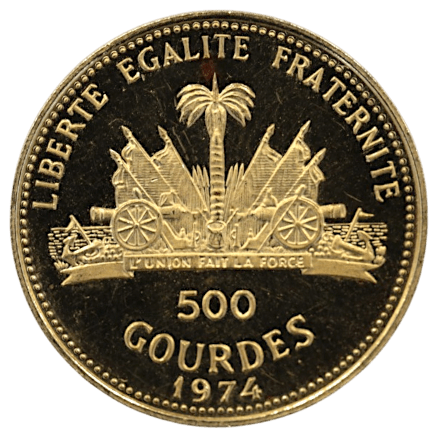 ハイチ 500グールド金貨 1974年 オリンピック - NJ BUYER'S MARKETPLACE