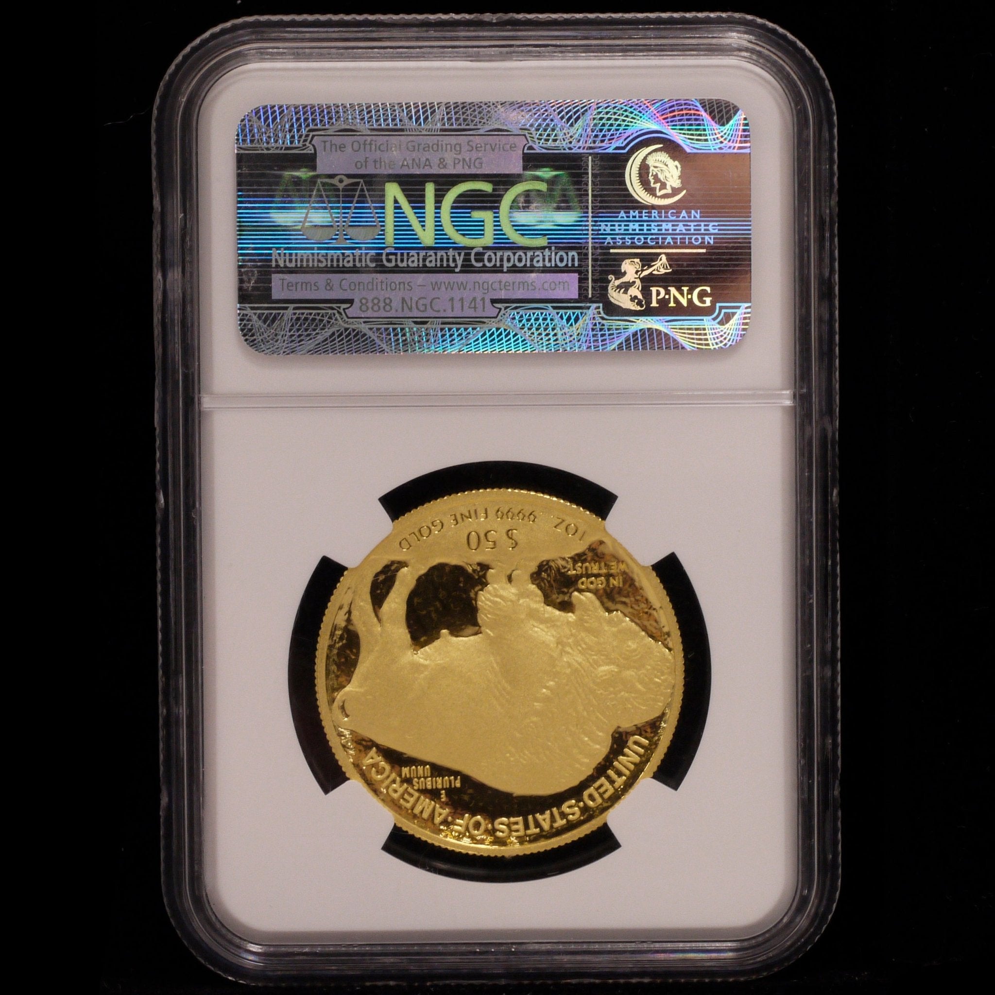 アメリカ 50ドル金貨 2010年 バッファロー NGC PF70 ULTRA CAMEO 最高鑑定品 - NJ BUYER'S MARKETPLACE