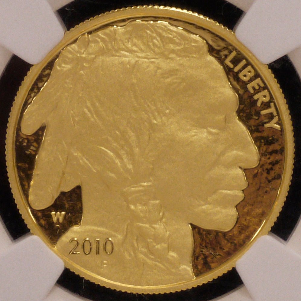 アメリカ 50ドル金貨 2010年 バッファロー NGC PF70 ULTRA CAMEO 最高鑑定品 - NJ BUYER'S MARKETPLACE