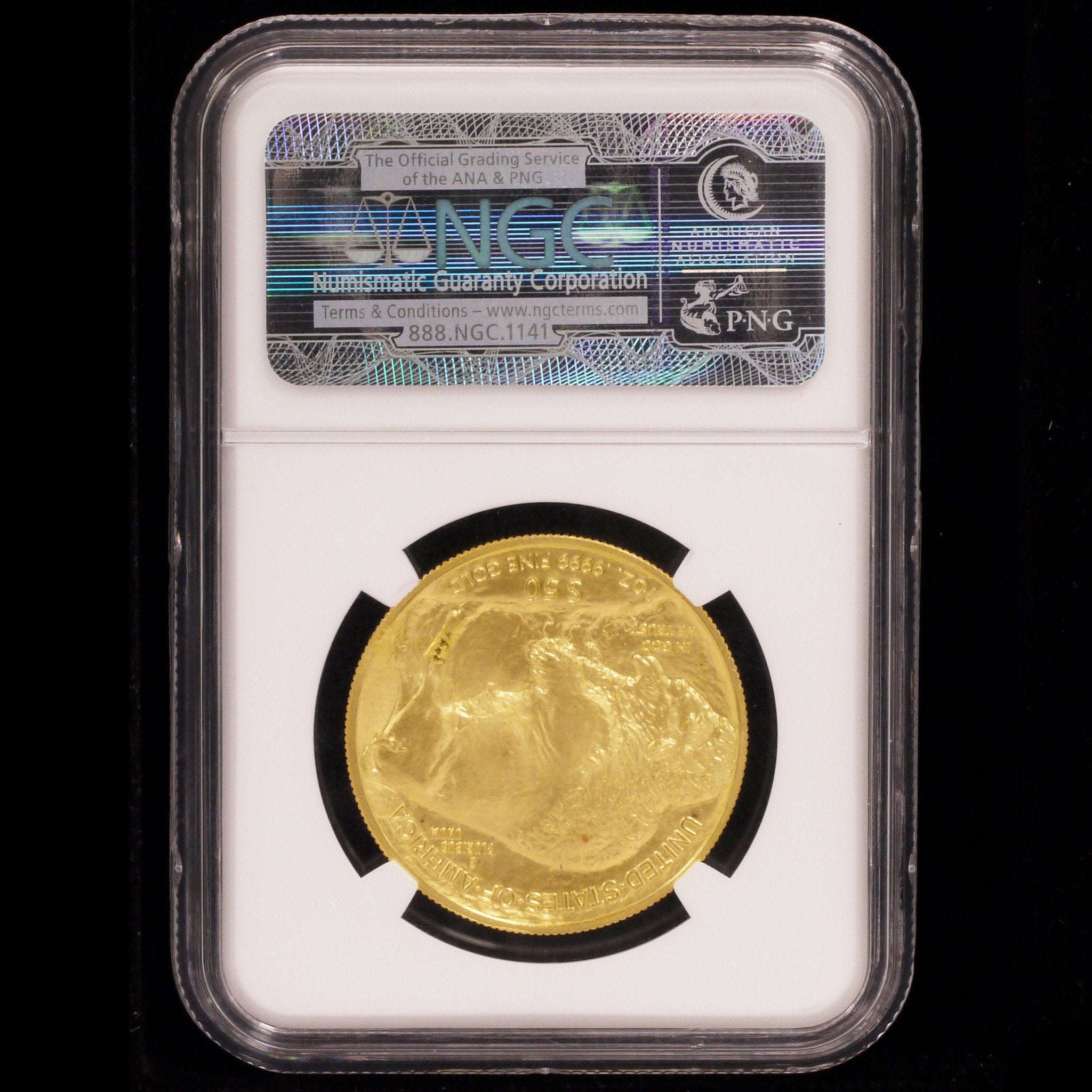 アメリカ 50ドル金貨 2014年 バッファロー NGC MS70 EARLY RELEASE 最高鑑定品 - NJ BUYER'S MARKETPLACE
