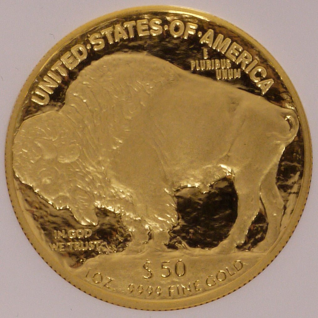 アメリカ 50ドル金貨 2007年 バッファロー NGC PF70 ULTRA CAMEO 最高鑑定品 - NJ BUYER'S MARKETPLACE