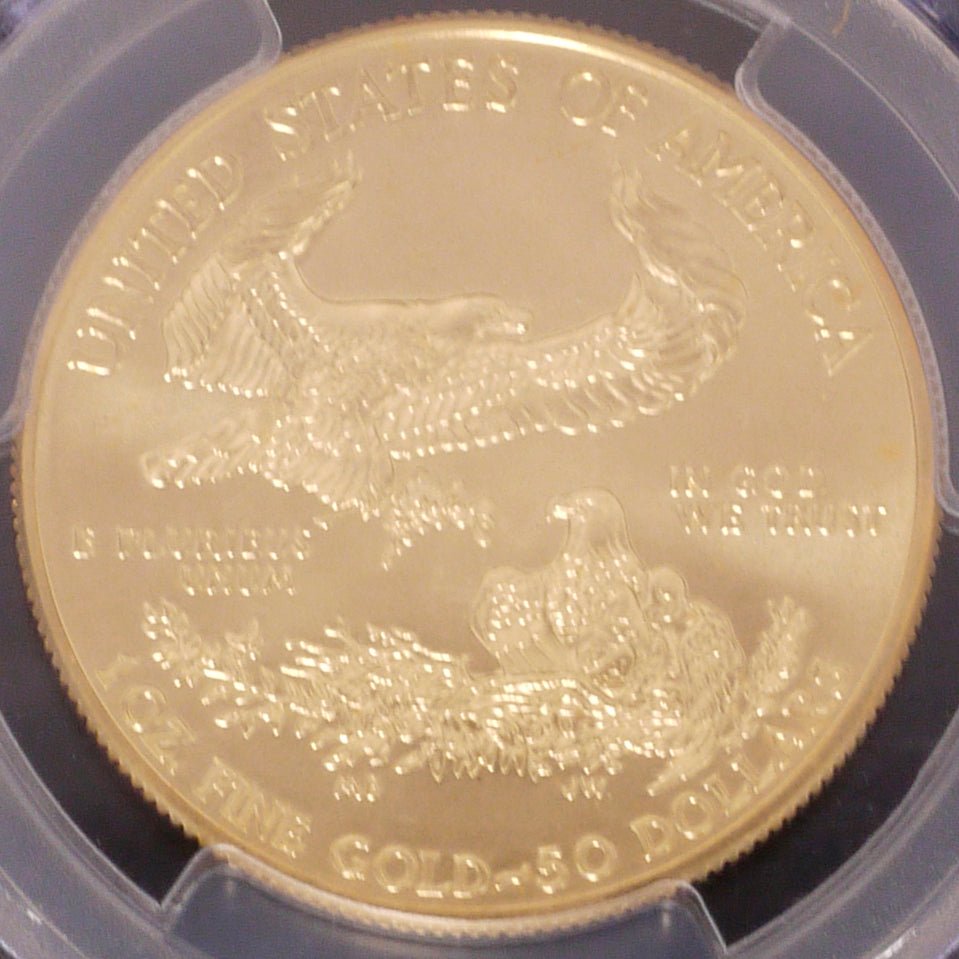 アメリカ 50ドル金貨 2013年 イーグル PCGS MS70 FIRST STRIKE 最高鑑定品 - NJ BUYER'S MARKETPLACE