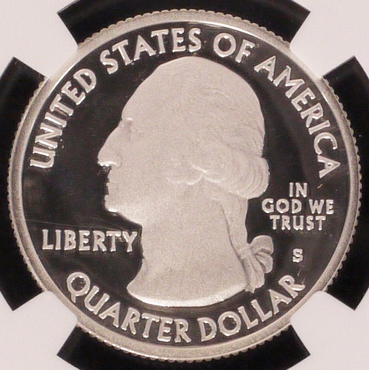 アメリカ 25セント銀貨 2013年 ホワイトマウンテン NGC PF69 ULTRA CAMEO - NJ BUYER'S MARKETPLACE