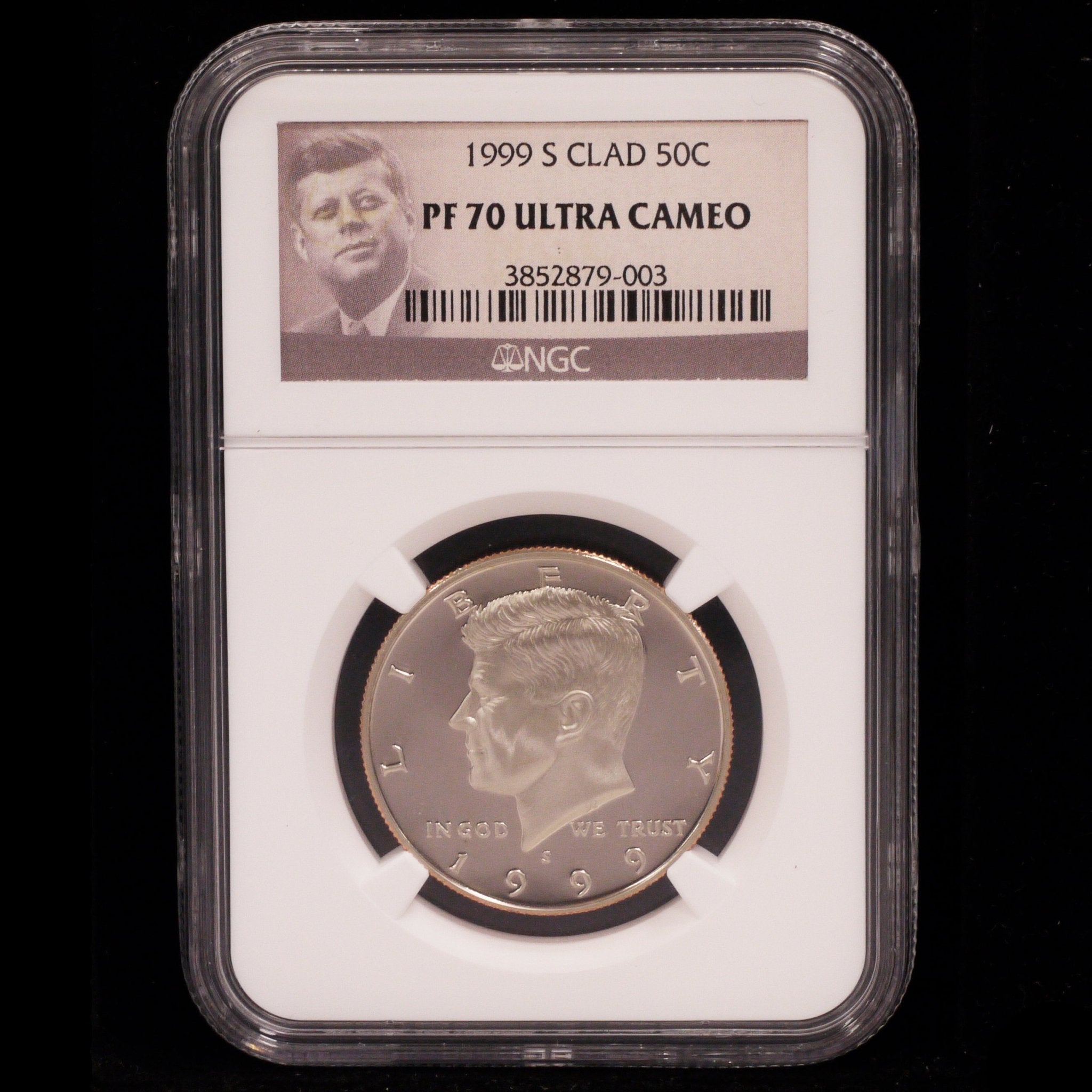 アメリカ 50セント白銅貨 2008年 ケネディ大統領 NGC PF70 ULTRA CAMEO - NJ BUYER'S MARKETPLACE