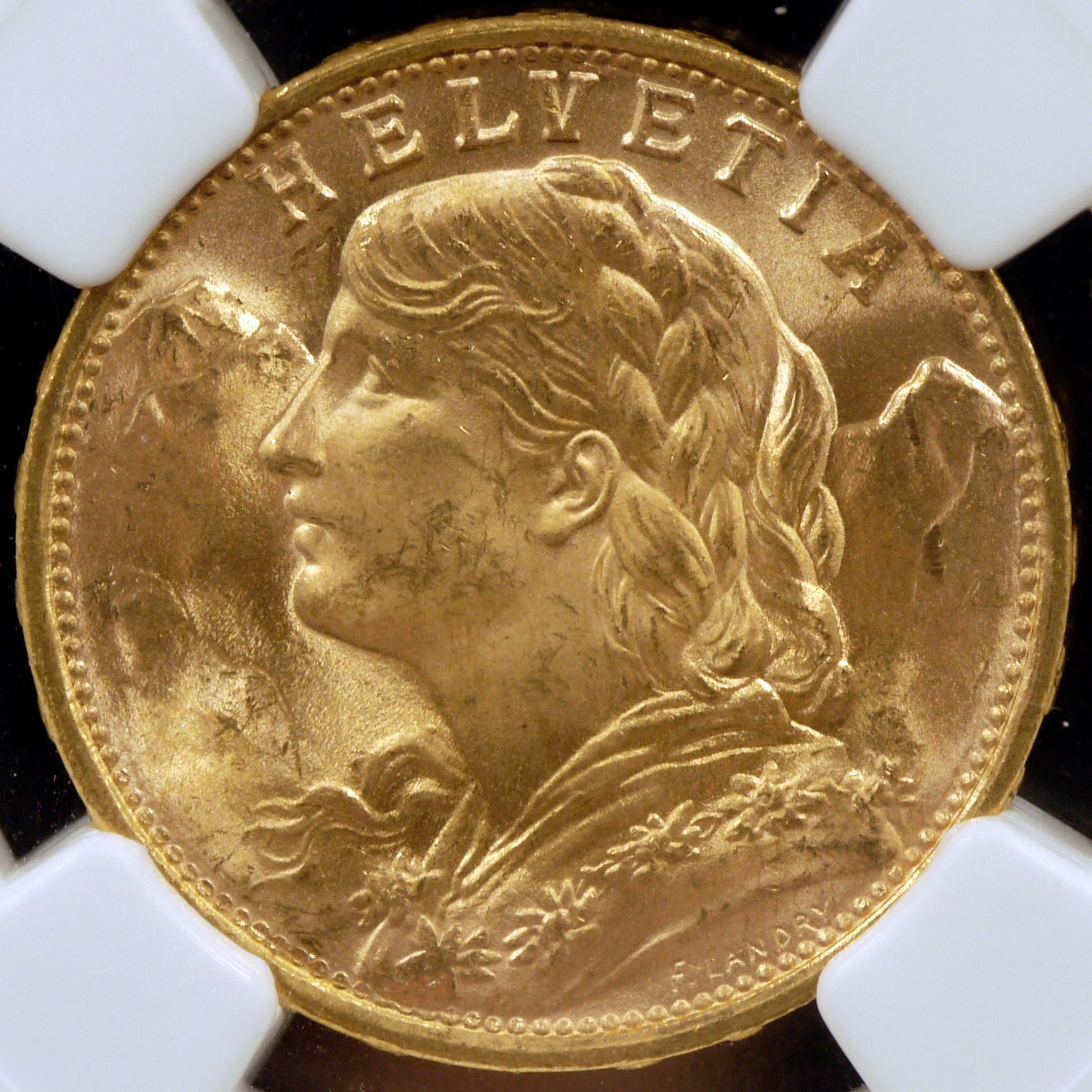 スイス 20フラン金貨 1949年 ヘルヴェティア - NJ BUYER'S MARKETPLACE