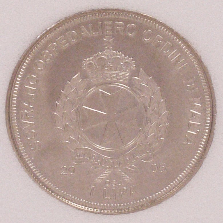マルタ 1リラ白銅貨 2005年 ヨハネ・パウロ2世 NNC MS70 - NJ BUYER'S MARKETPLACE
