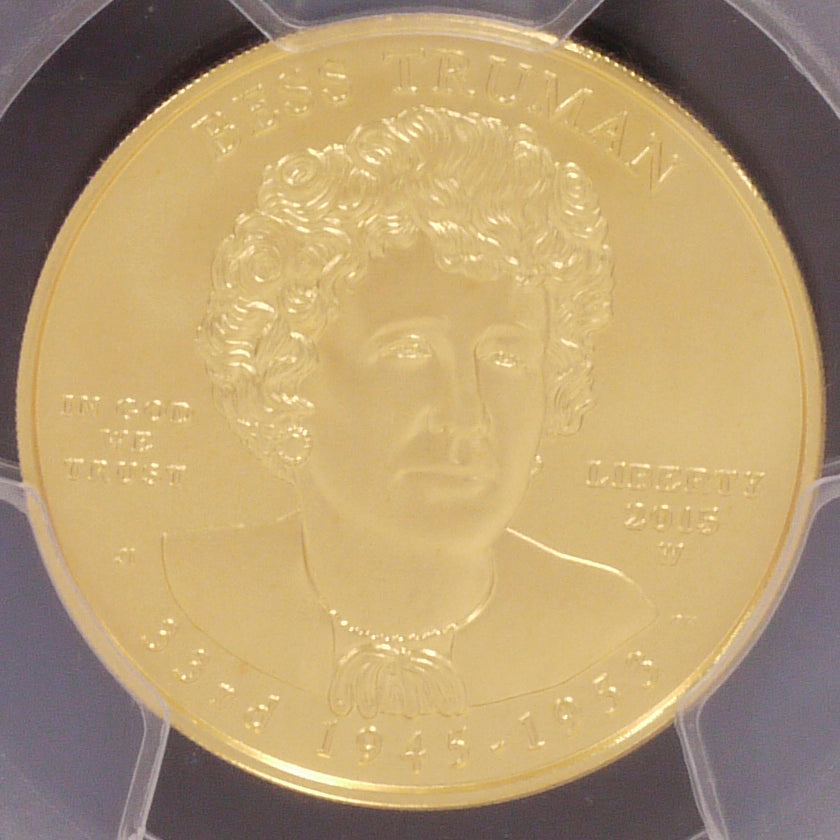 美國10美元金幣2015 Beth Truman PCGS MS70 Deep Cameo
