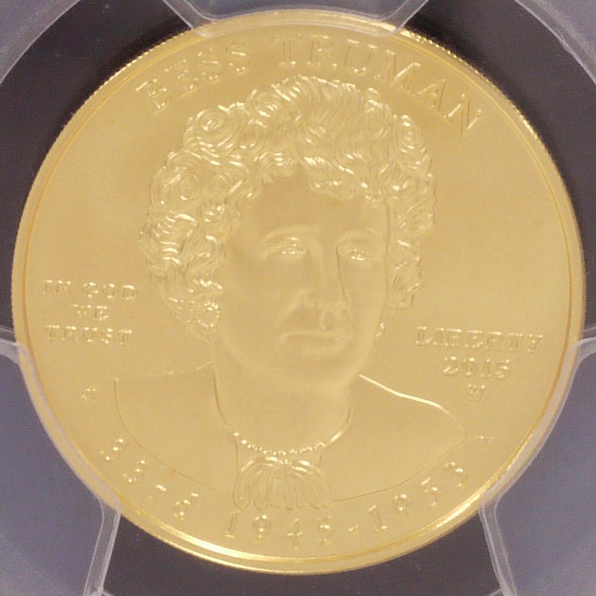 アメリカ 10ドル金貨 2015年 ベス・トルーマン PCGS MS70 DEEP CAMEO - NJ BUYER'S MARKETPLACE