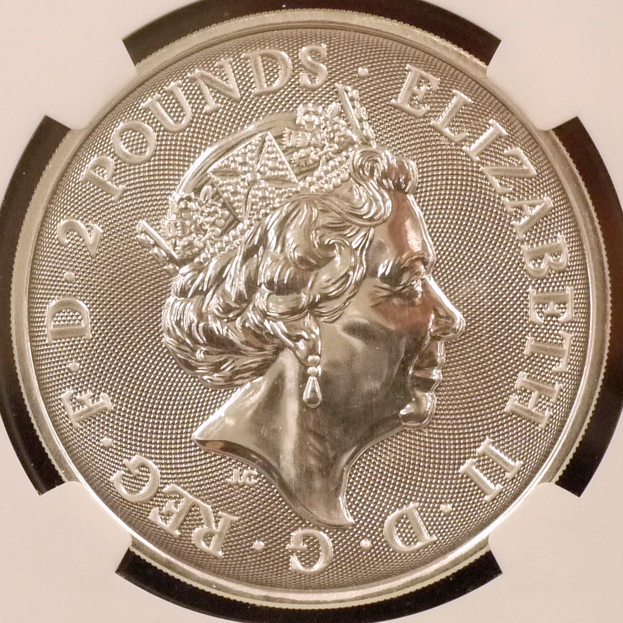 イギリス 2ポンド銀貨 2021年 デイヴィッド・ボウイ - NJ BUYER'S MARKETPLACE