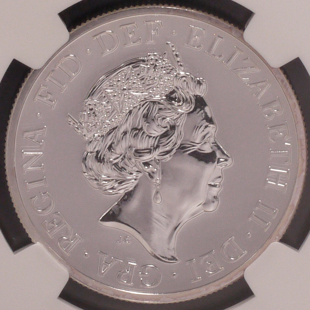英国银币2015 Britannia NGC MS67像