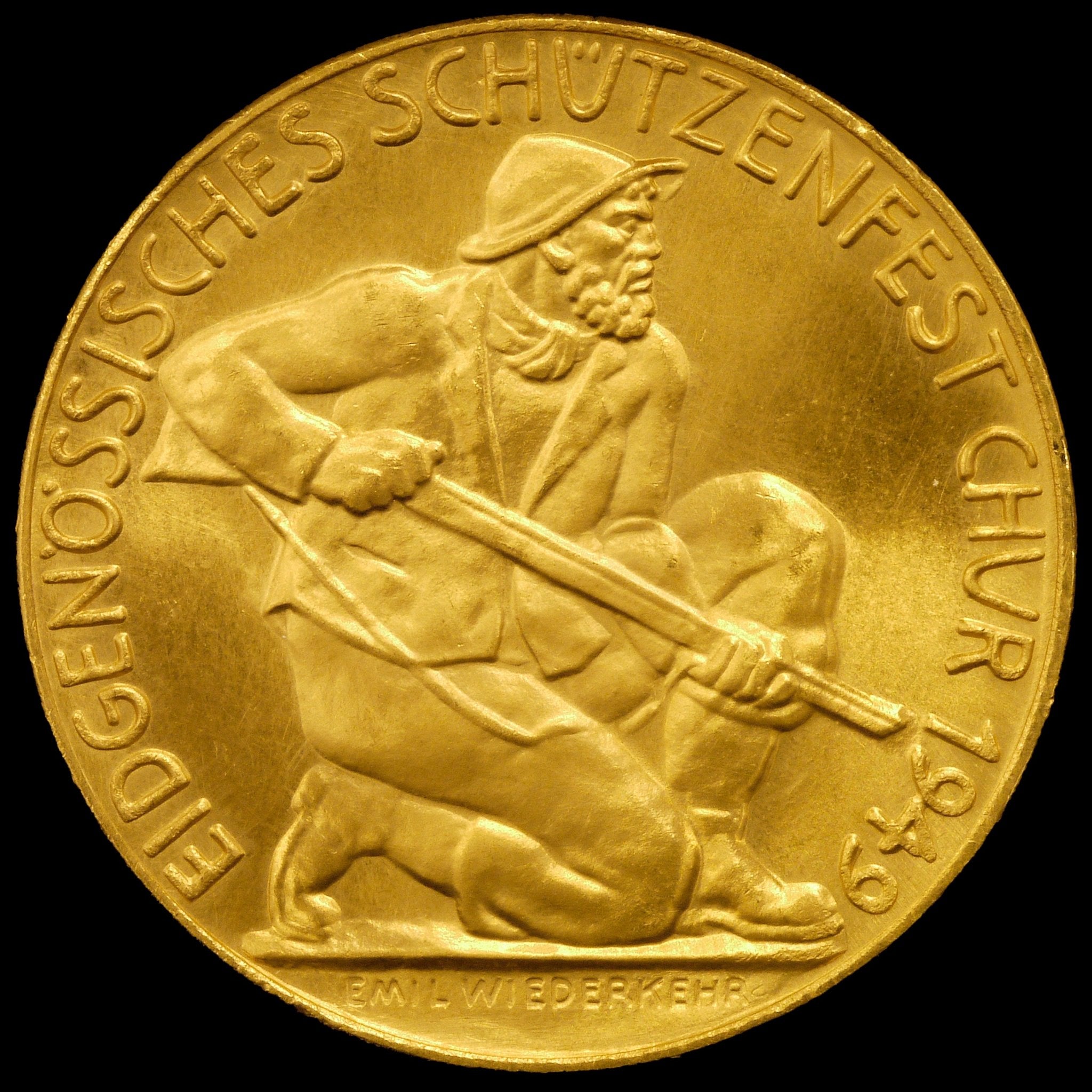 スイス 金メダル 1949年 スイス射撃祭 - NJ BUYER'S MARKETPLACE