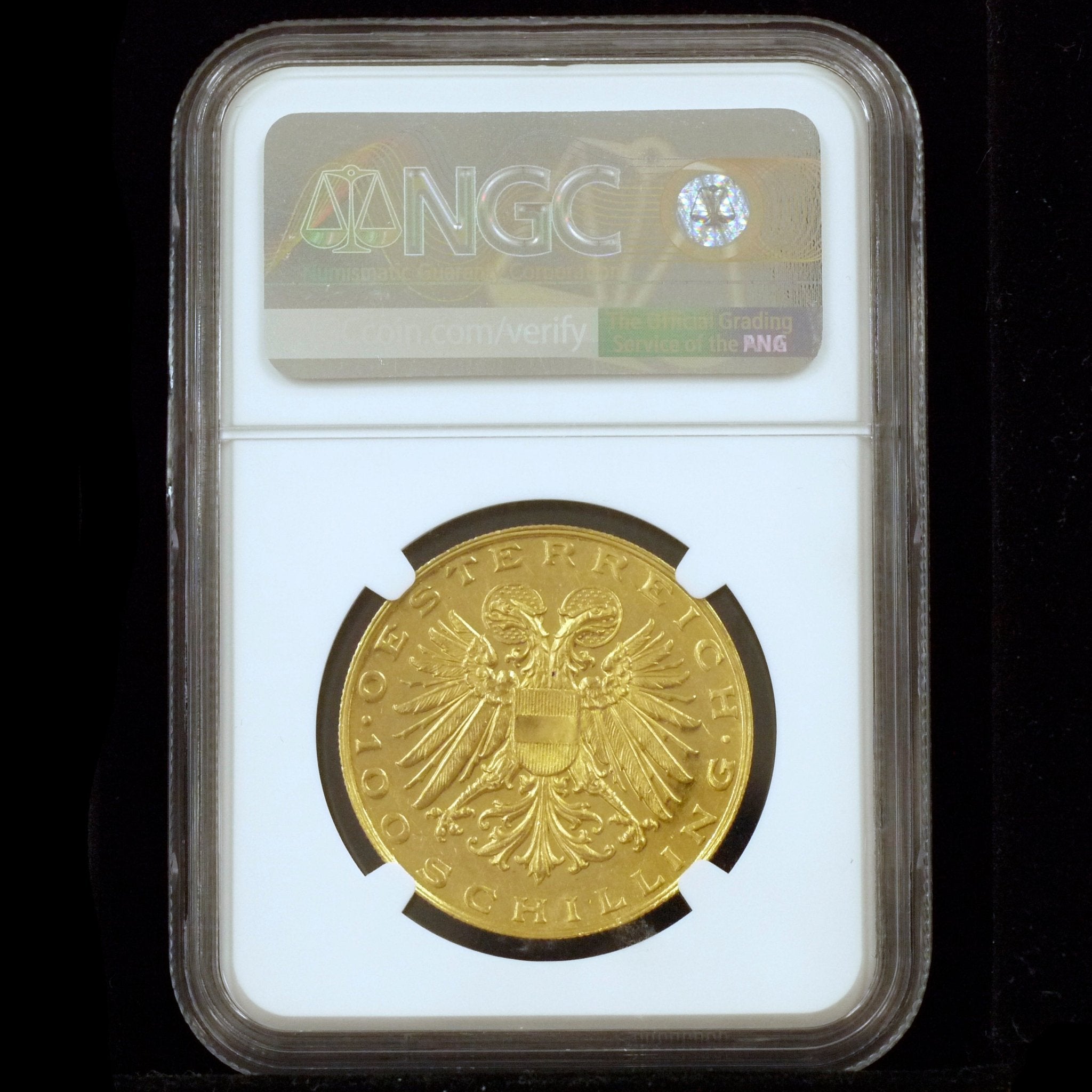 オーストリア 100シリング金貨 1936年 聖母子像 - NJ BUYER'S MARKETPLACE
