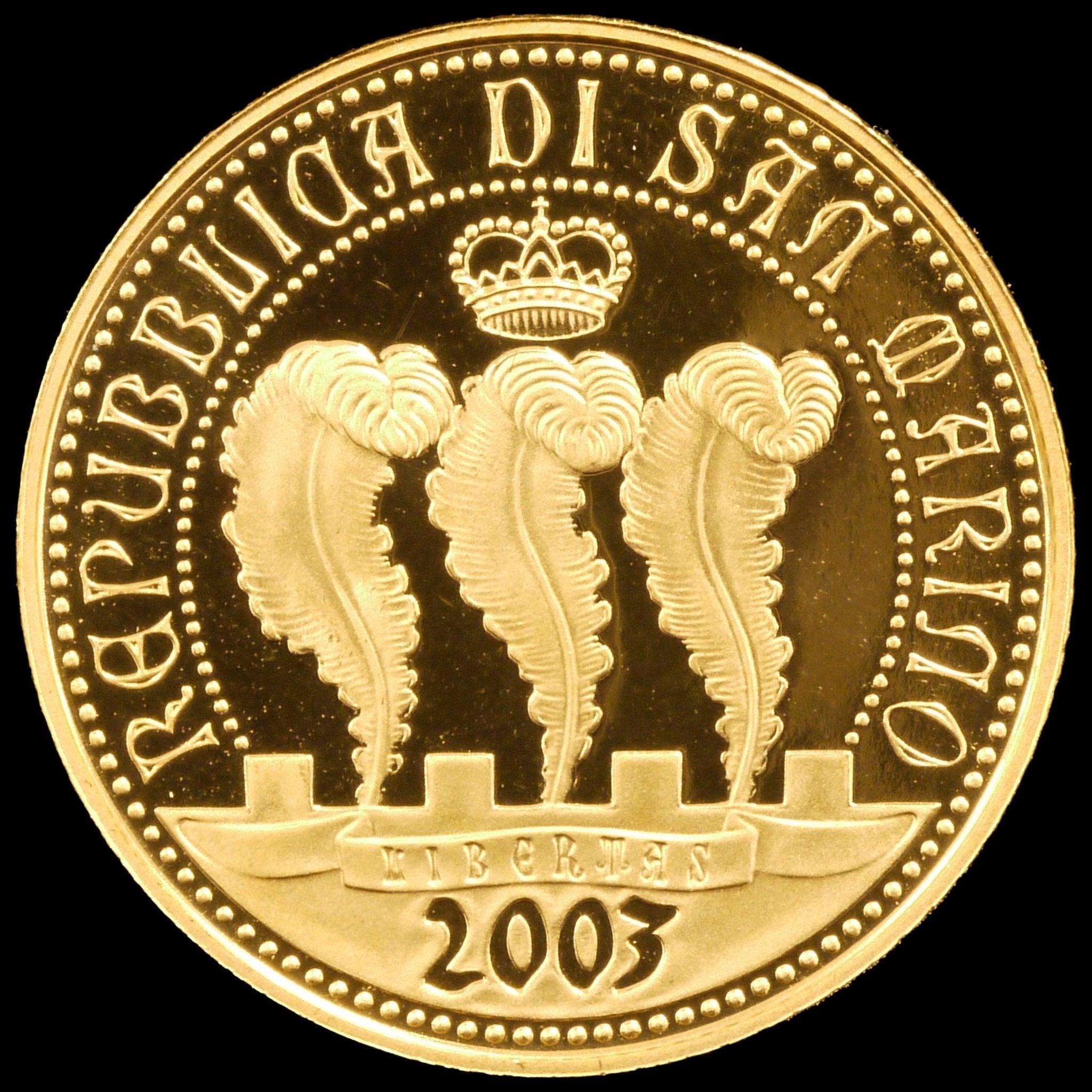 サンマリノ 20ユーロ金貨 2003年 スクロヴェーニ礼拝堂700周年 - NJ BUYER'S MARKETPLACE