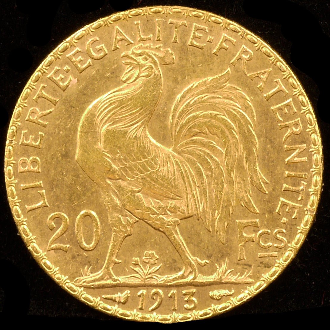フランス 20フラン金貨 1913年 マリアンヌ - NJ BUYER'S MARKETPLACE