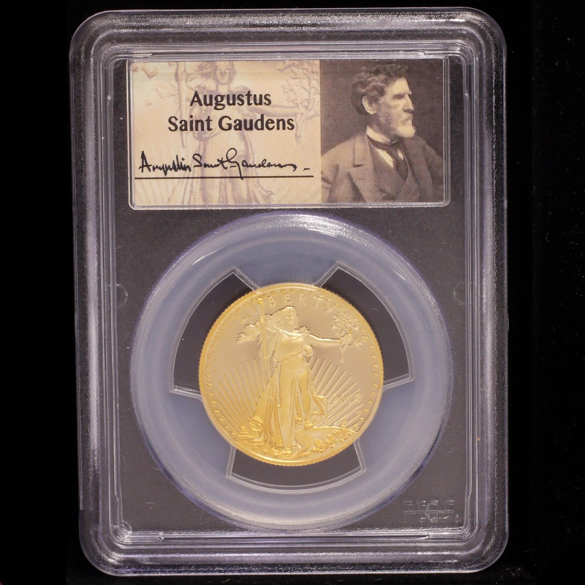 アメリカ 25ドル金貨 2015年 イーグル PCGS PR70 DEEP CAMEO FIRST STRIKE 最高鑑定品 - NJ BUYER'S MARKETPLACE