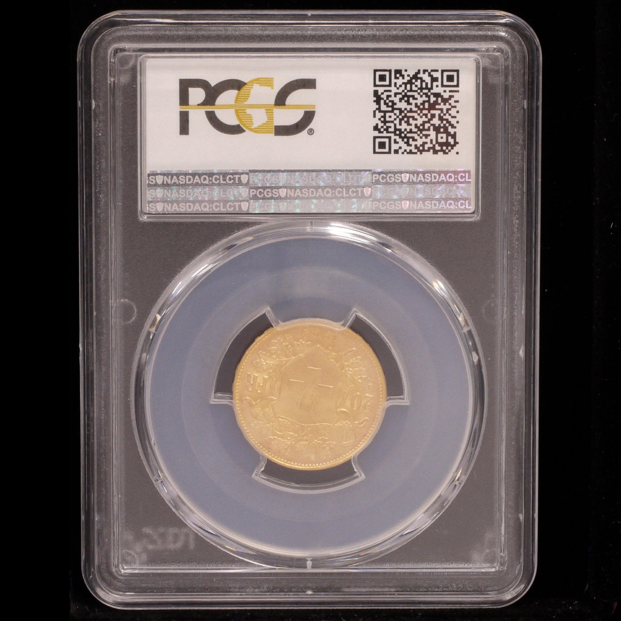 スイス 20フラン金貨 1949年 PCGS MS65+ - NJ BUYER'S MARKETPLACE