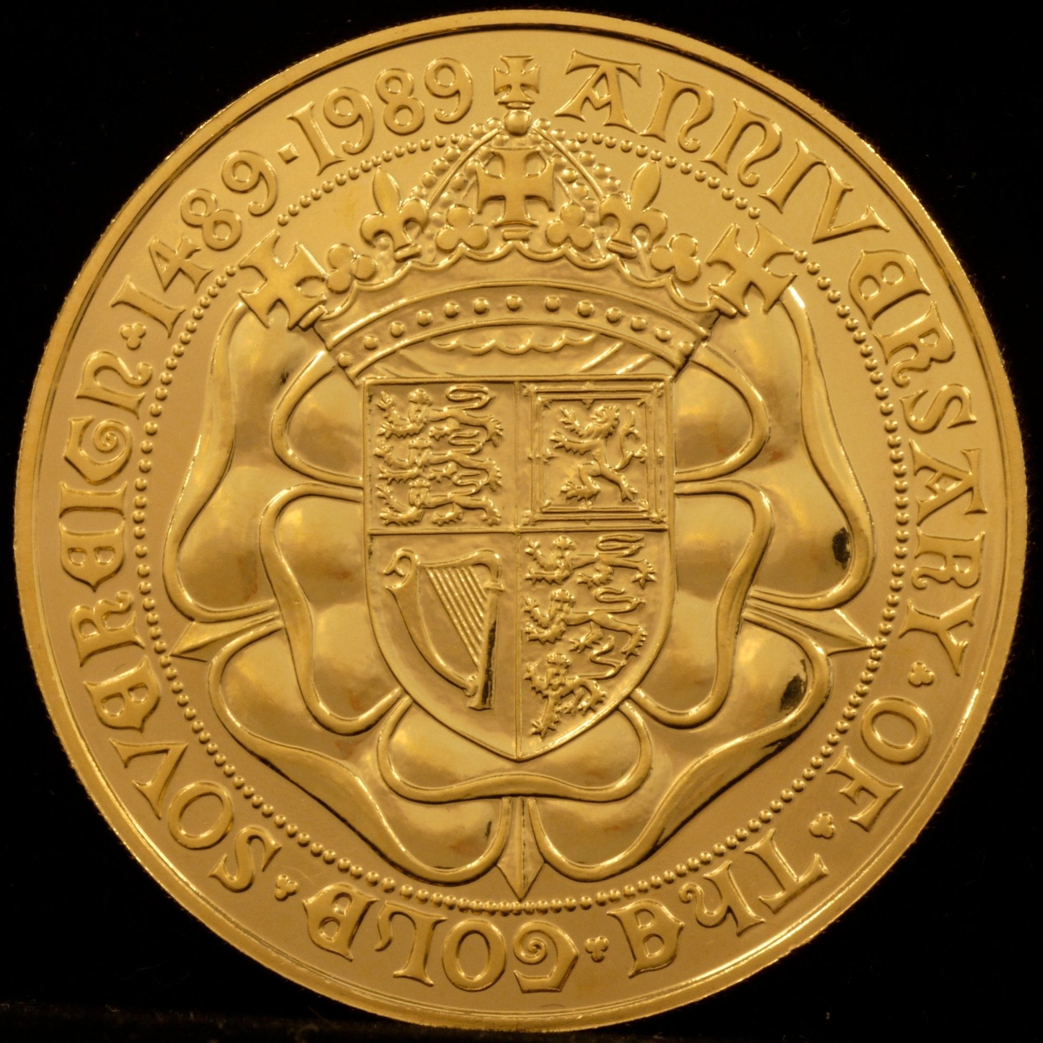 イギリス 5ポンド金貨 1989年 エリザベス2世 - NJ BUYER'S MARKETPLACE
