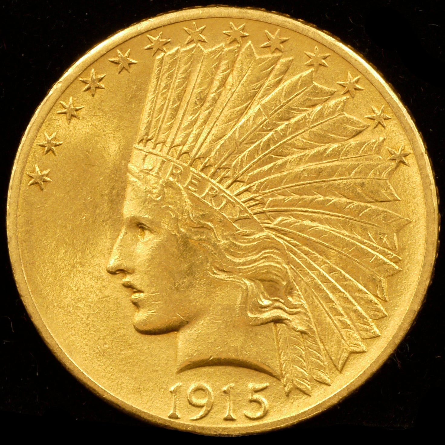 アメリカ 10ドル金貨 1915年 インディアン - NJ BUYER'S MARKETPLACE