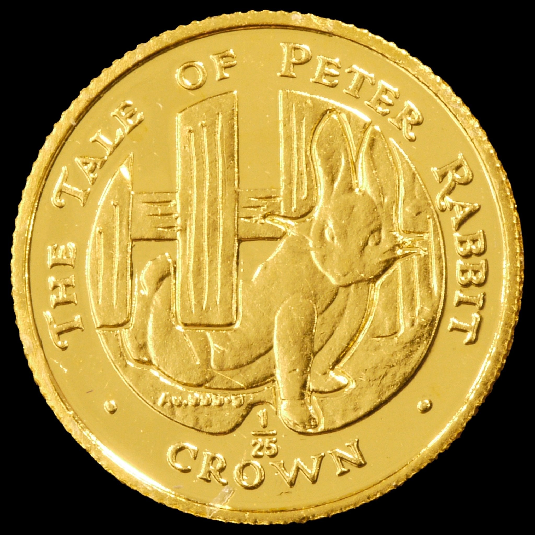 ジブラルタル 1/25ロイヤル金貨 1996年 ピーターラビット - NJ BUYER'S MARKETPLACE