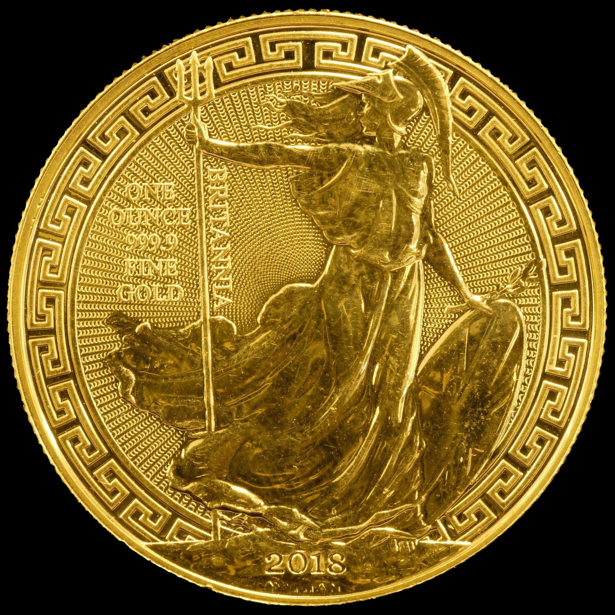 イギリス 100ポンド金貨 2018年 ブリタニア女神 - NJ BUYER'S MARKETPLACE