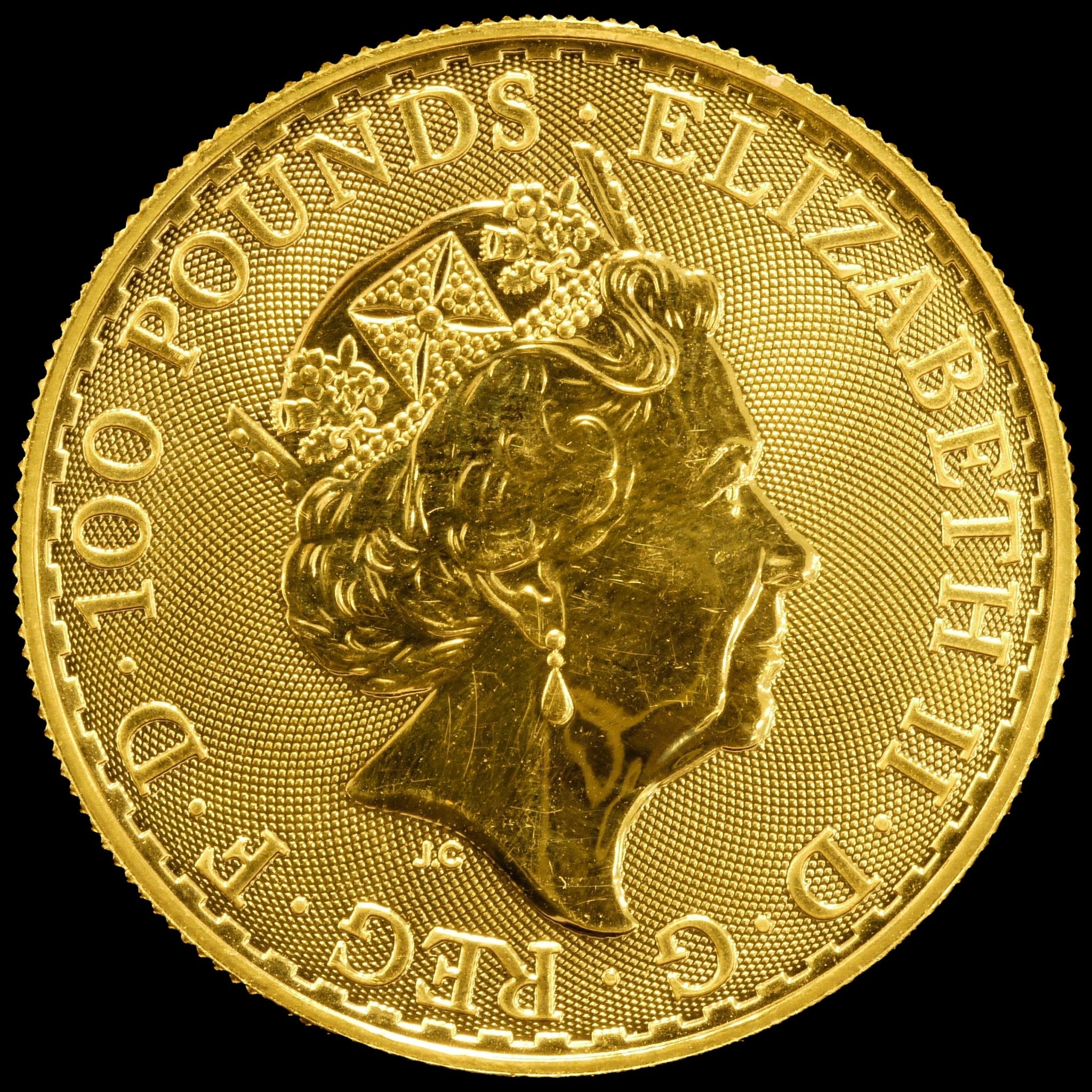 イギリス 100ポンド金貨 2018年 ブリタニア女神 - NJ BUYER'S MARKETPLACE