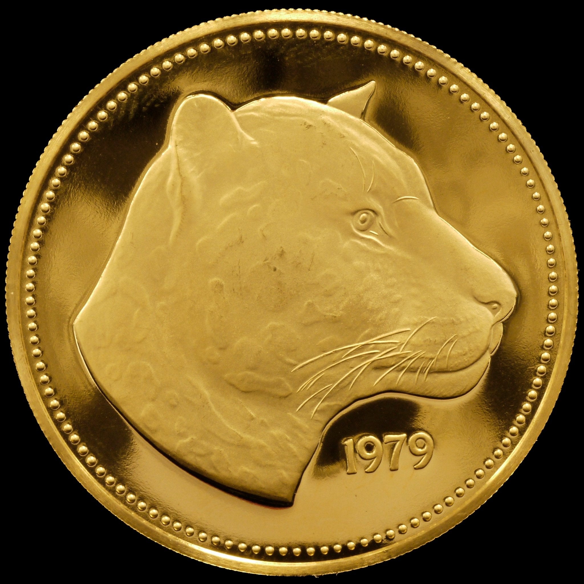 パナマ 500バルボア金貨 1979年 プーマ - NJ BUYER'S MARKETPLACE