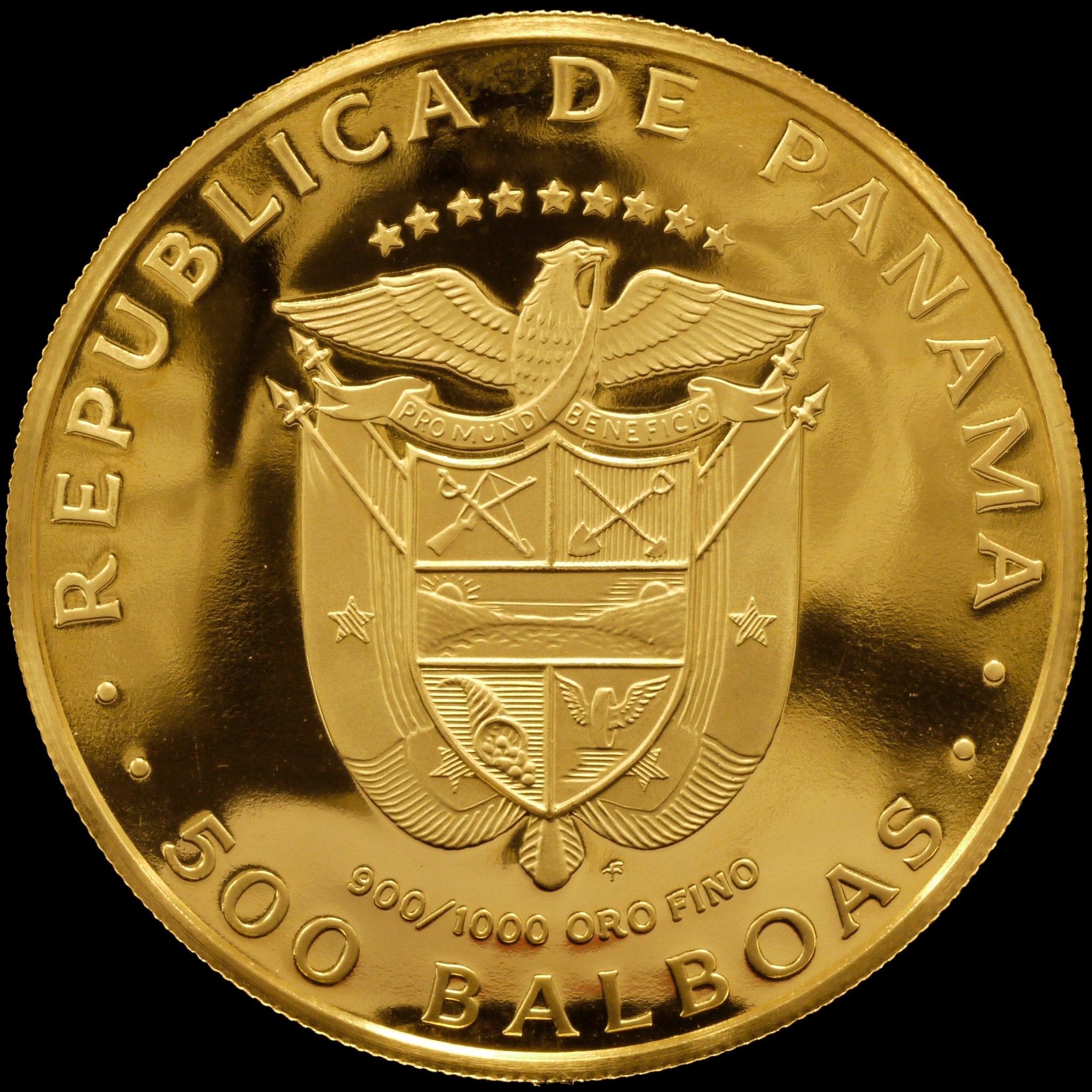 パナマ 500バルボア金貨 1979年 プーマ - NJ BUYER'S MARKETPLACE