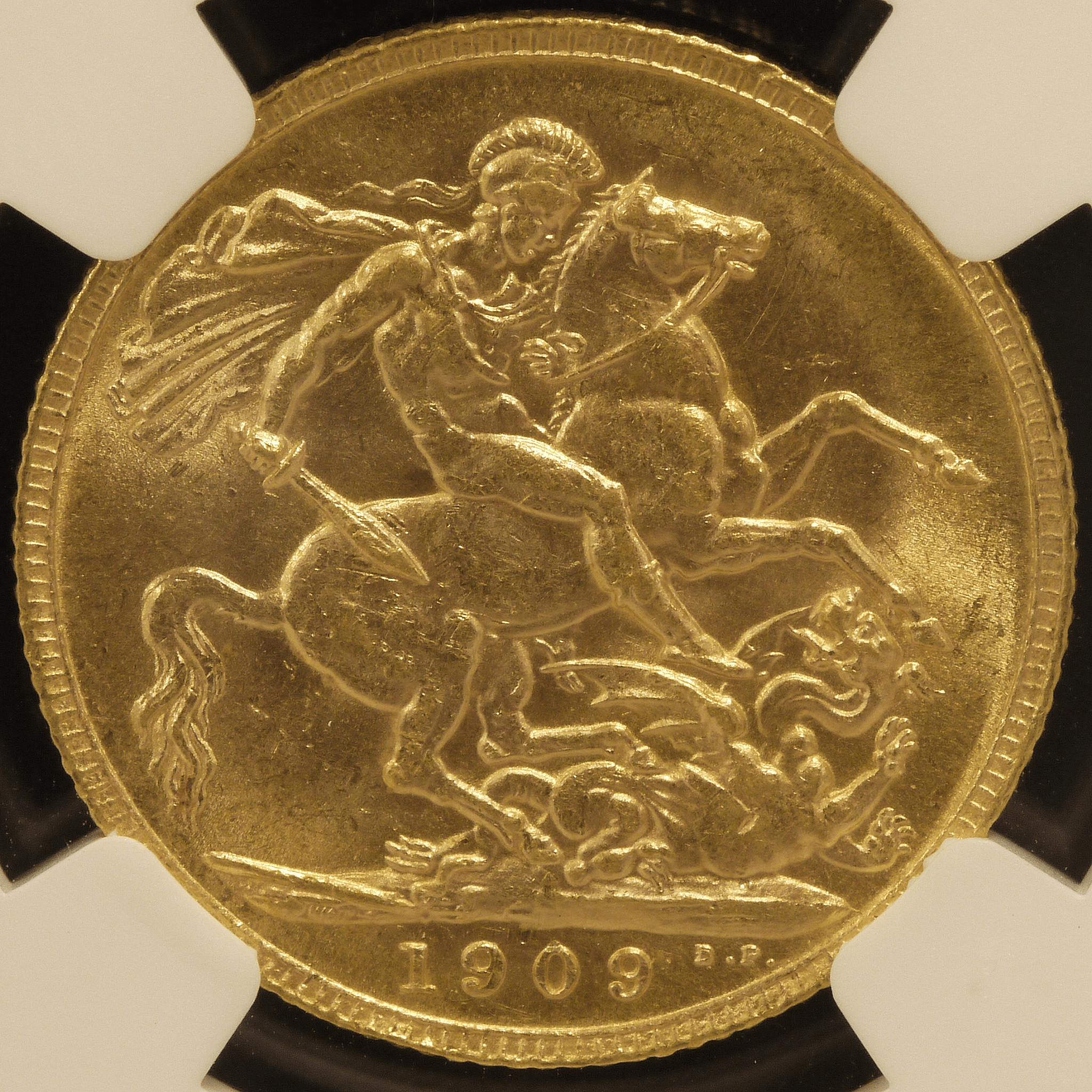 イギリス ソヴリン金貨 1909年 エドワード7世 NGC MS62 - NJ BUYER'S MARKETPLACE