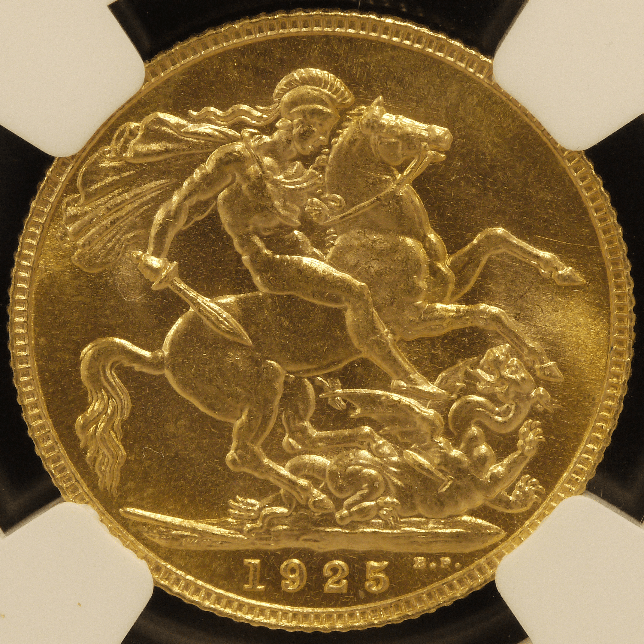 イギリス ソヴリン金貨 1925年 ジョージ5世 NGC MS65 - NJ BUYER'S MARKETPLACE