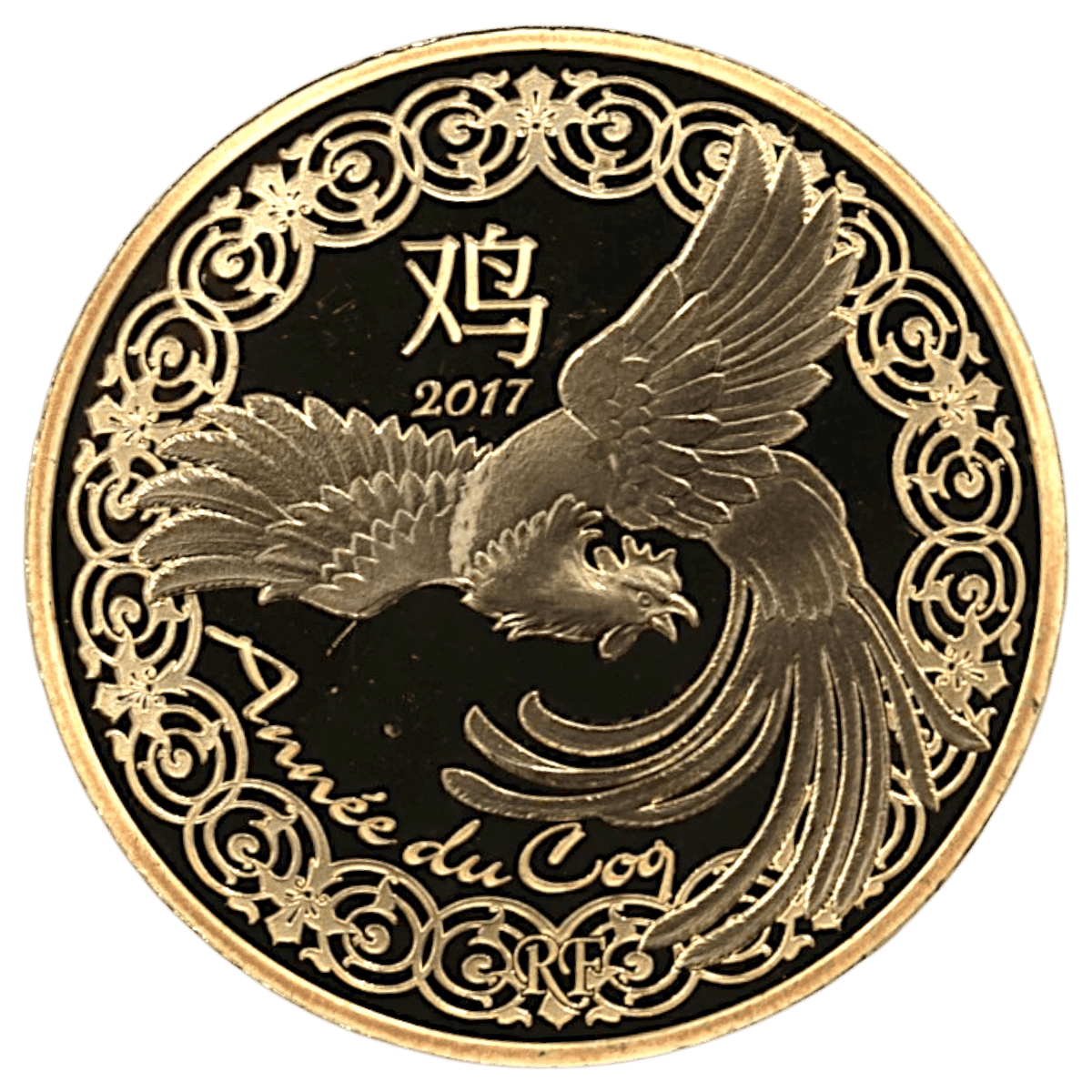 フランス 50ユーロ金貨 2017年 干支 酉年 - NJ BUYER'S MARKETPLACE