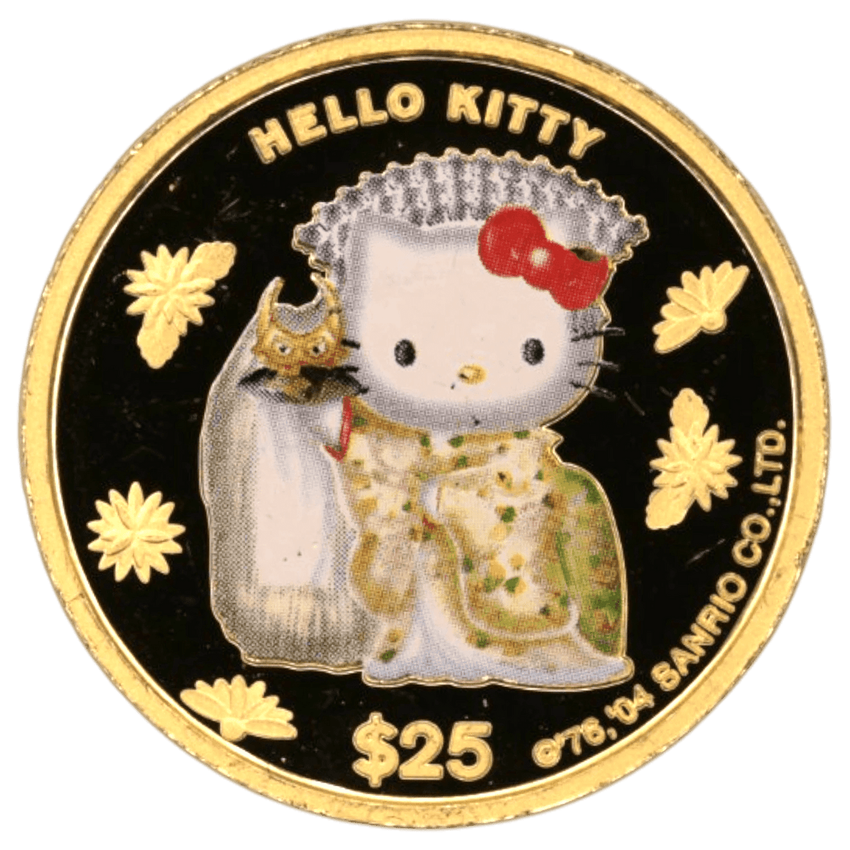 クック島 25ドル金貨 2004年 ハローキティ - NJ BUYER'S MARKETPLACE