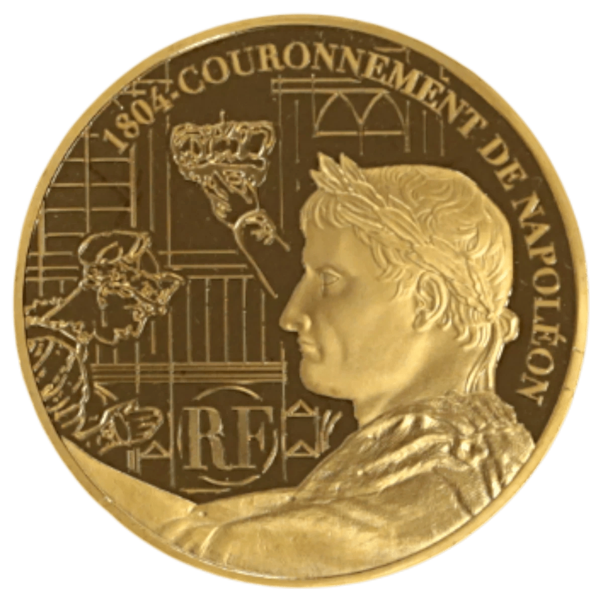 フランス 50ユーロ金貨 2004年 パリ鋳 ナポレオン1世 - NJ BUYER'S MARKETPLACE