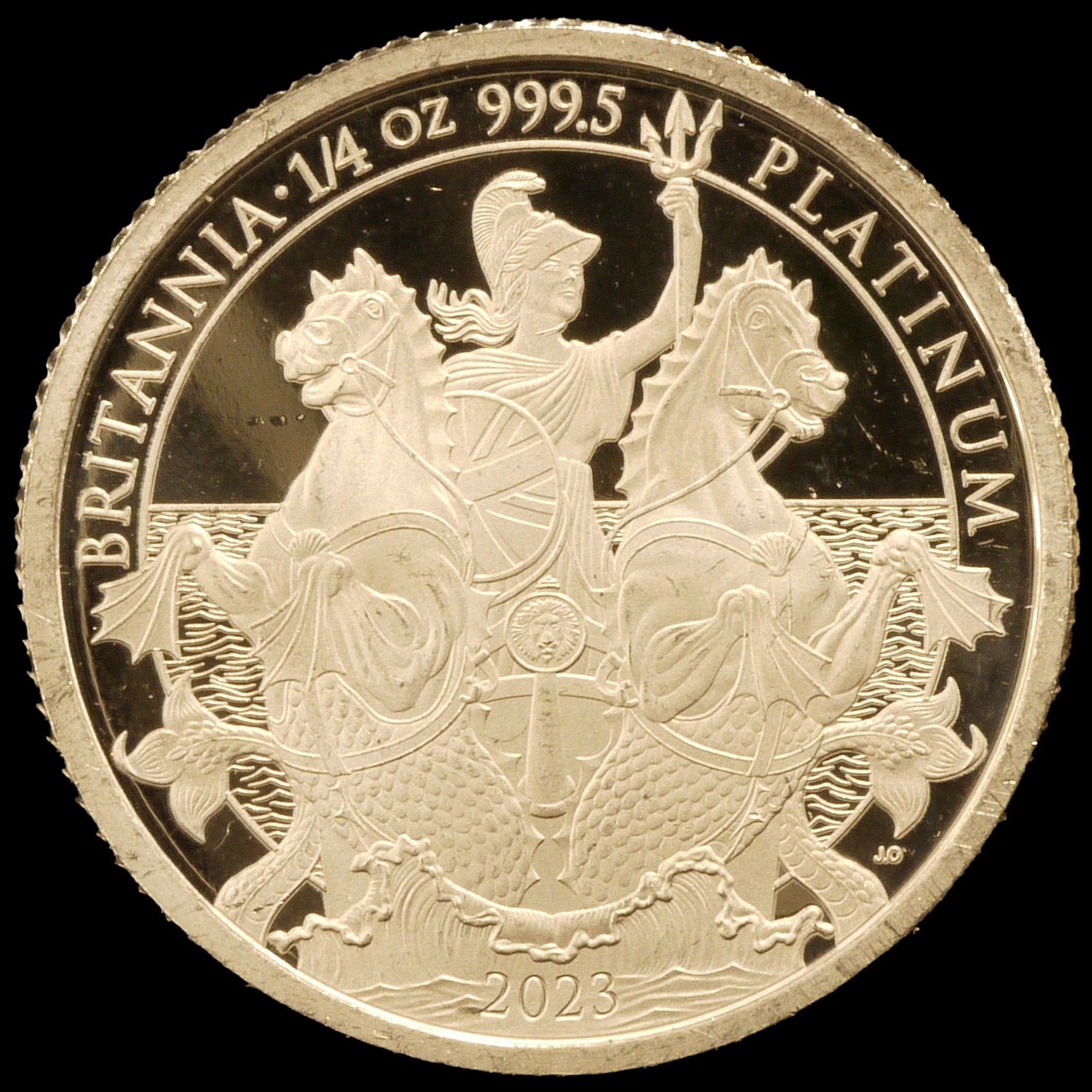 イギリス 25ポンドプラチナ貨 2023年 ブリタニア女神 - NJ BUYER'S MARKETPLACE