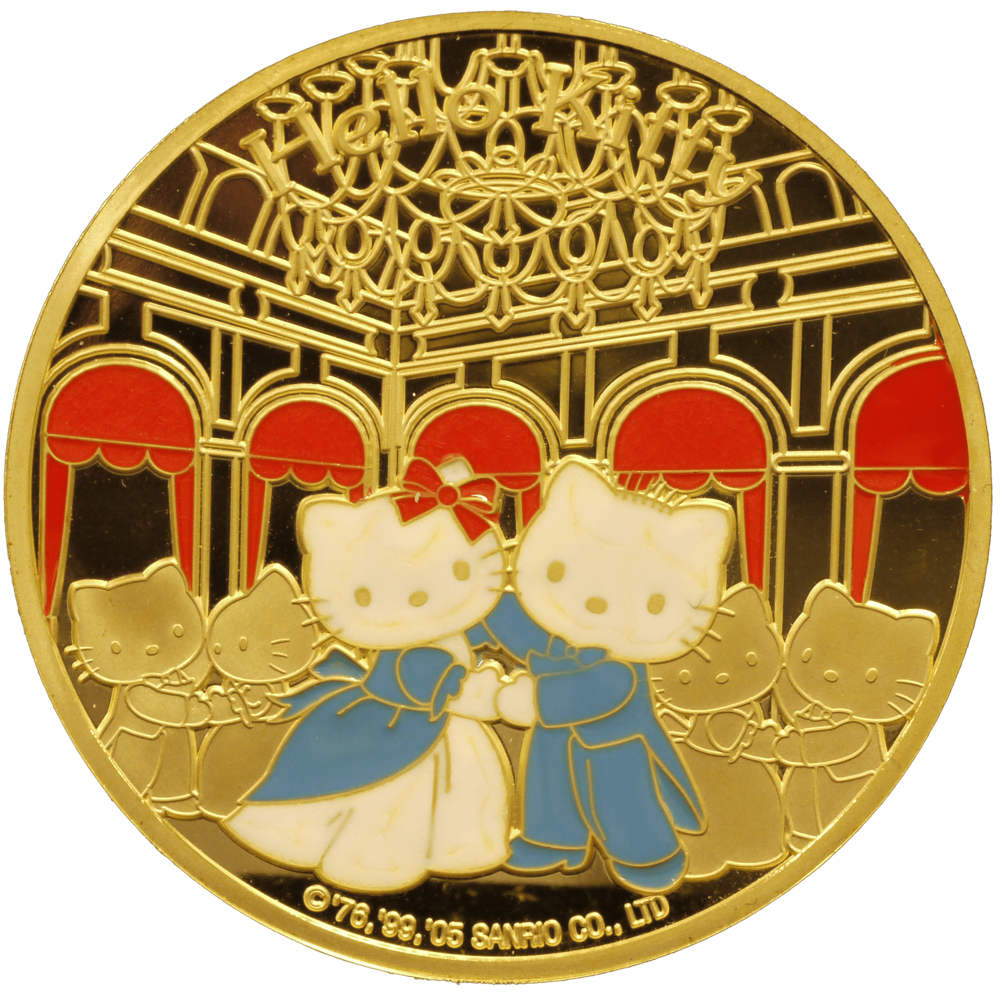 フランス 50ユーロ金貨 2002年 ハローキティ - NJ BUYER'S MARKETPLACE
