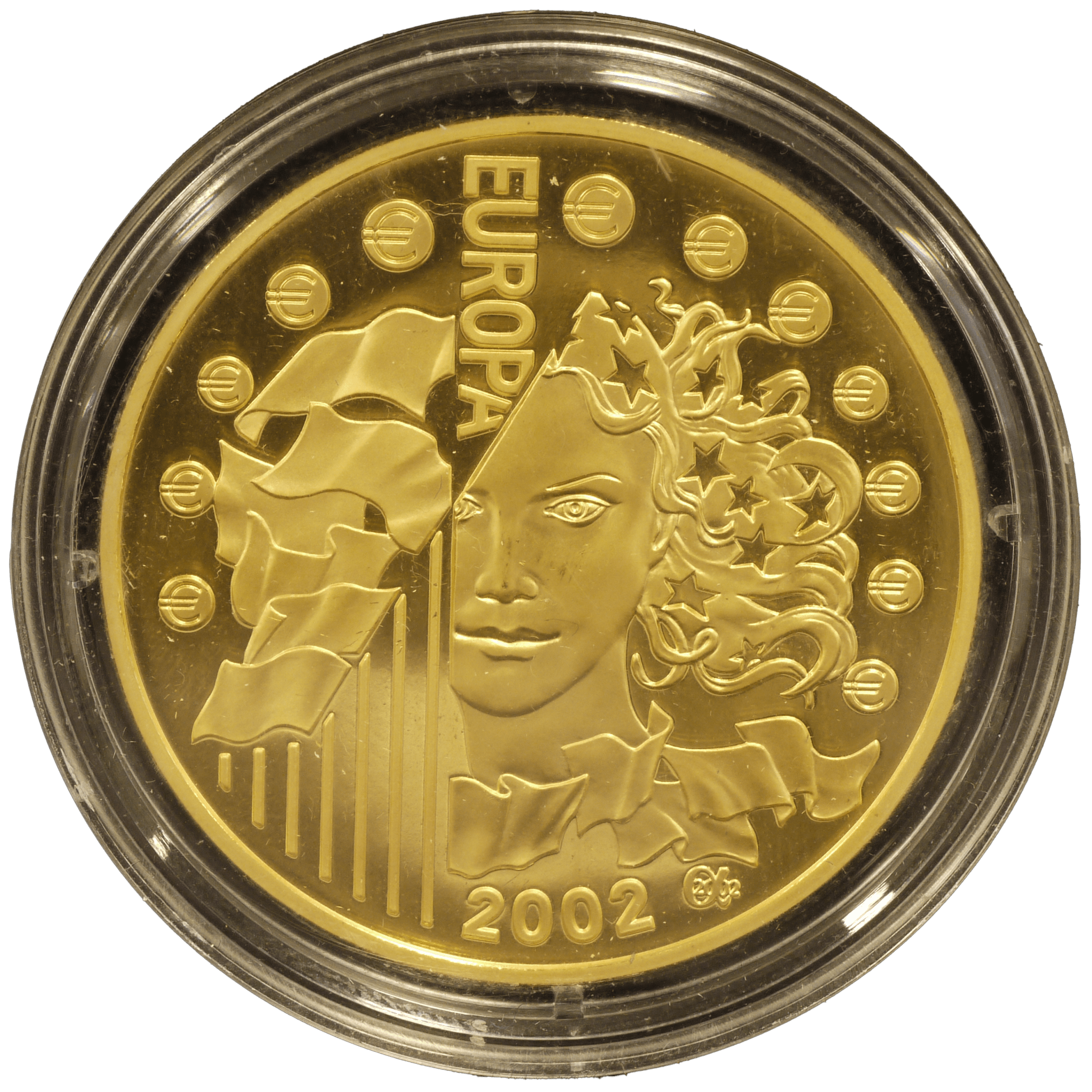 フランス 50ユーロ金貨 2002年 エウロパ女神 - NJ BUYER'S MARKETPLACE
