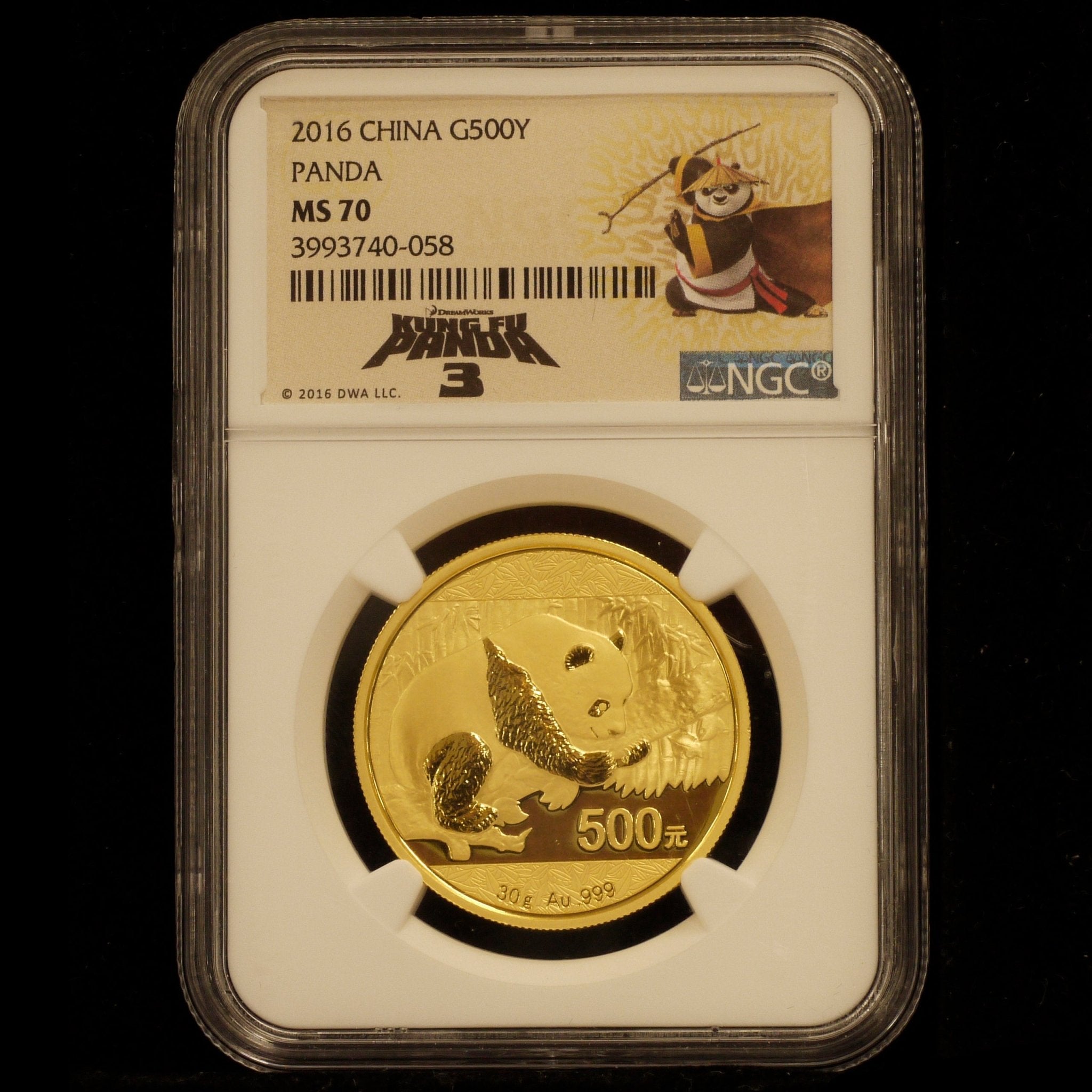 中国 500元金貨 2016年 パンダ NGC MS70 最高鑑定 - NJ BUYER'S MARKETPLACE
