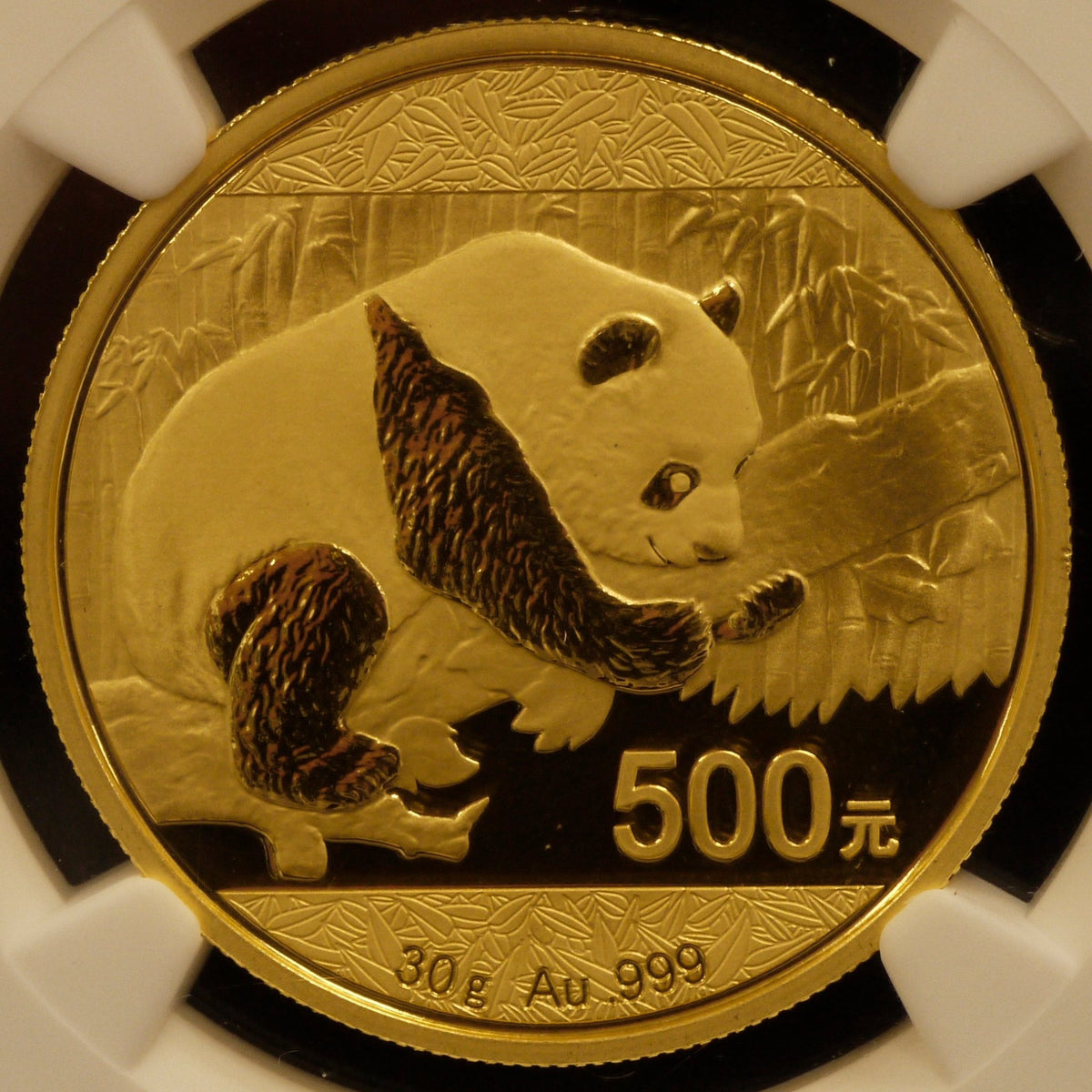 中国 500元金貨 2016年 パンダ NGC MS70 最高鑑定｜NJ BUYER