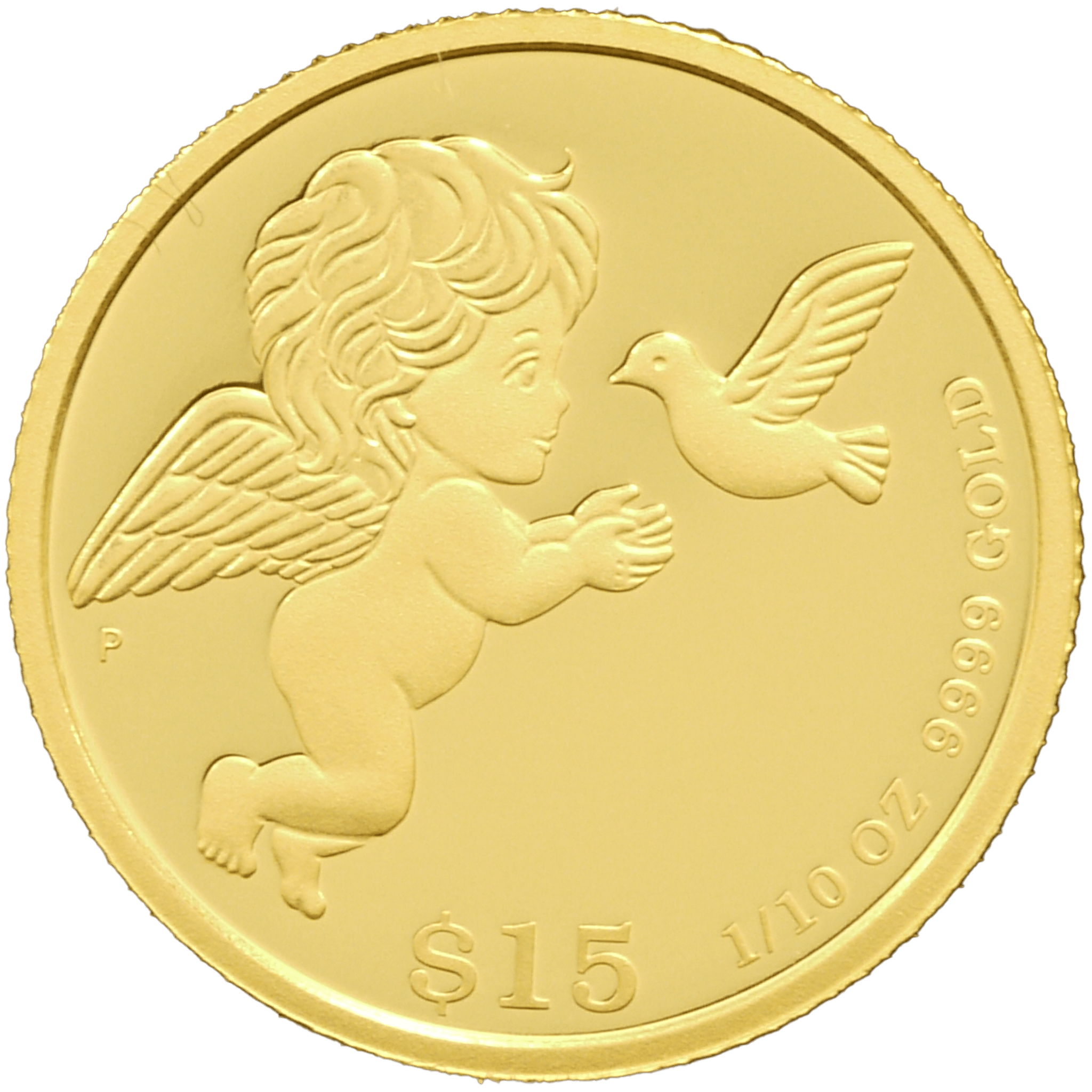 ツバル エンジェル 1/10オンス金貨 2020年 エリザベス2世 - NJ BUYER'S MARKETPLACE