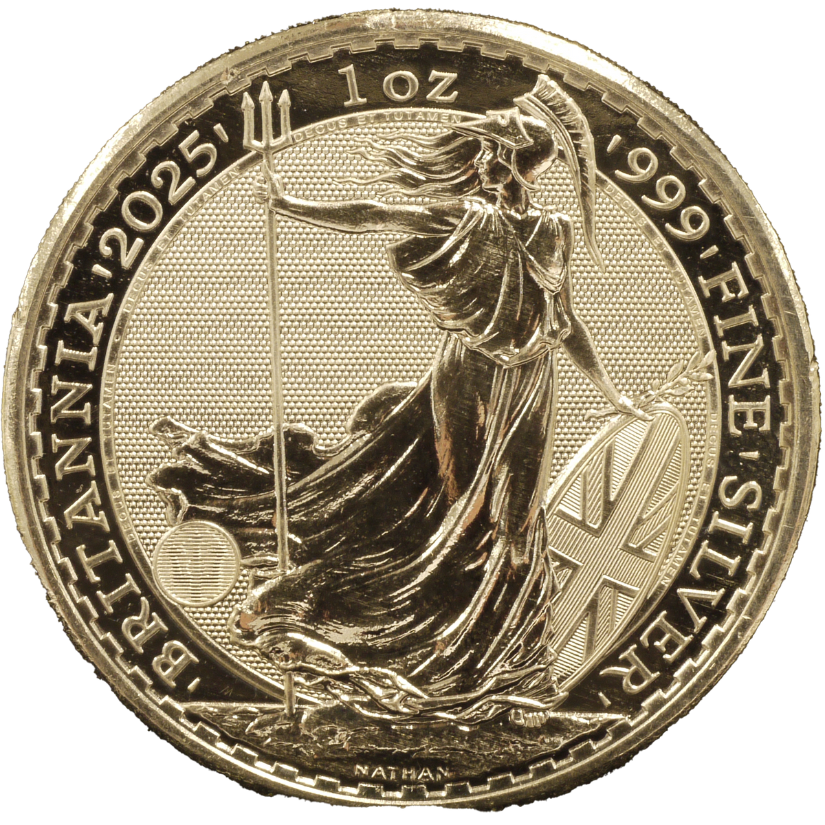 イギリス ブリタニア 1オンス銀貨 2025年 チャールズ3世｜NJ