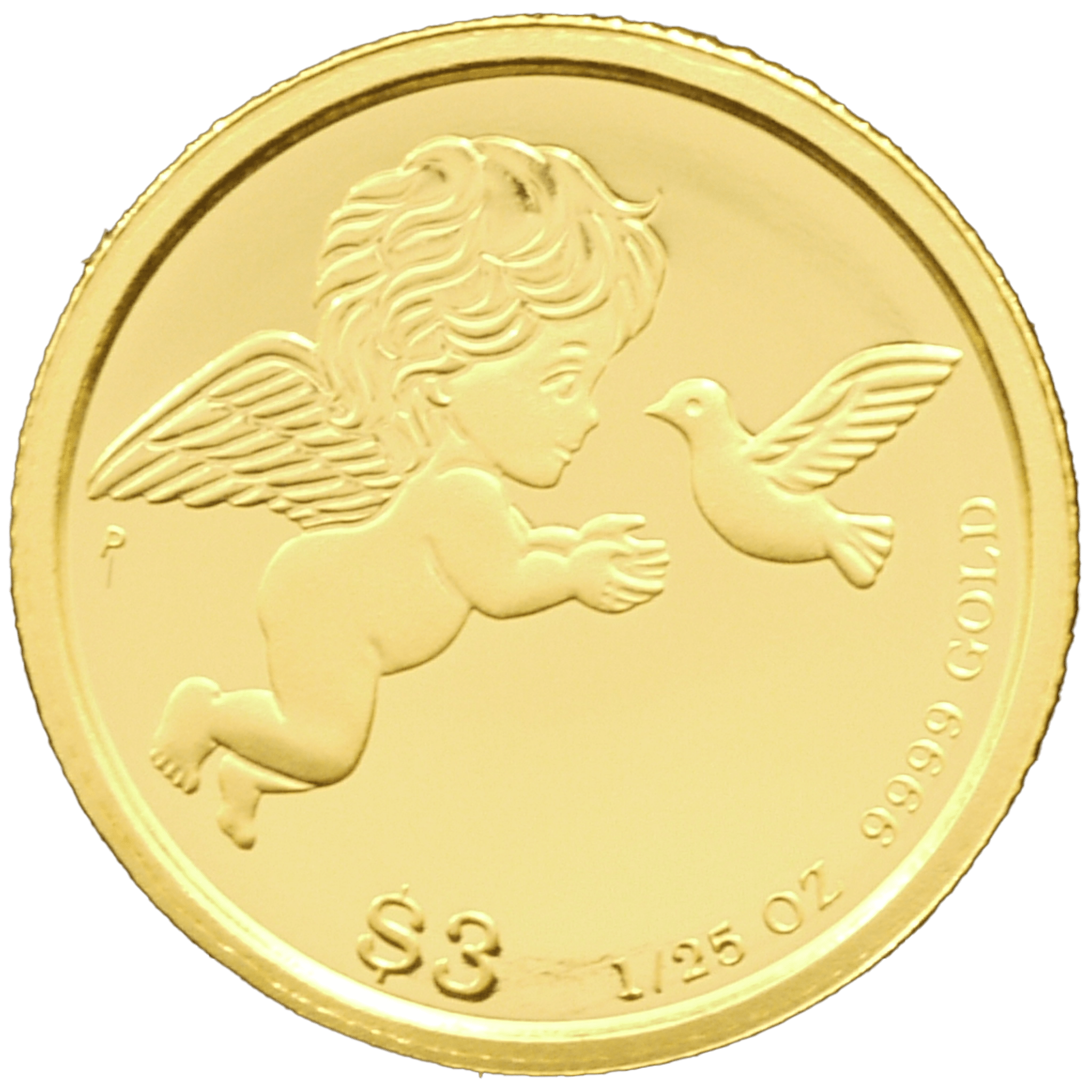 ツバル エンジェル 1/25オンス金貨 2024年 エリザベス2世 - NJ BUYER'S MARKETPLACE