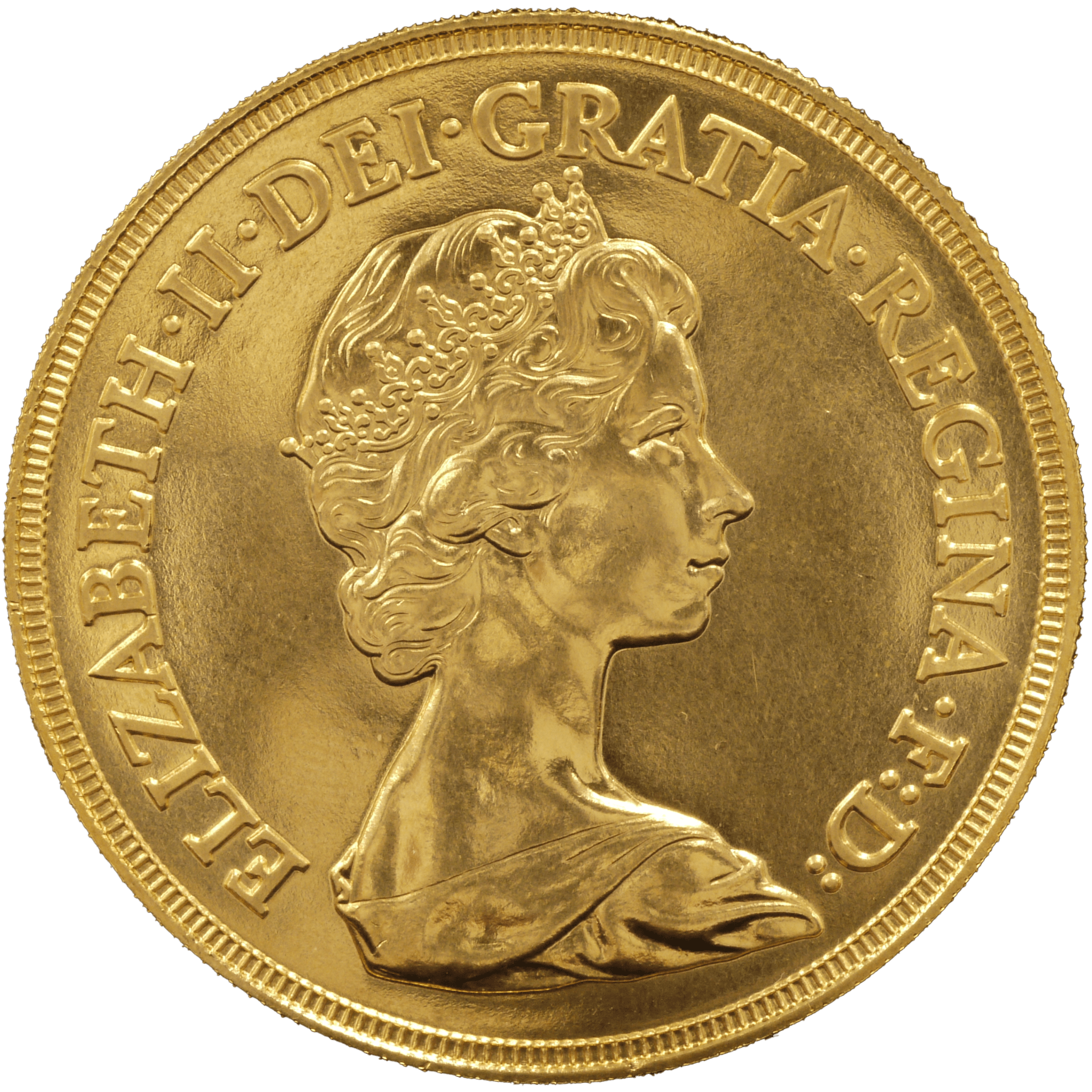イギリス 5ポンド金貨 1984年 エリザベス2世 - NJ BUYER'S MARKETPLACE