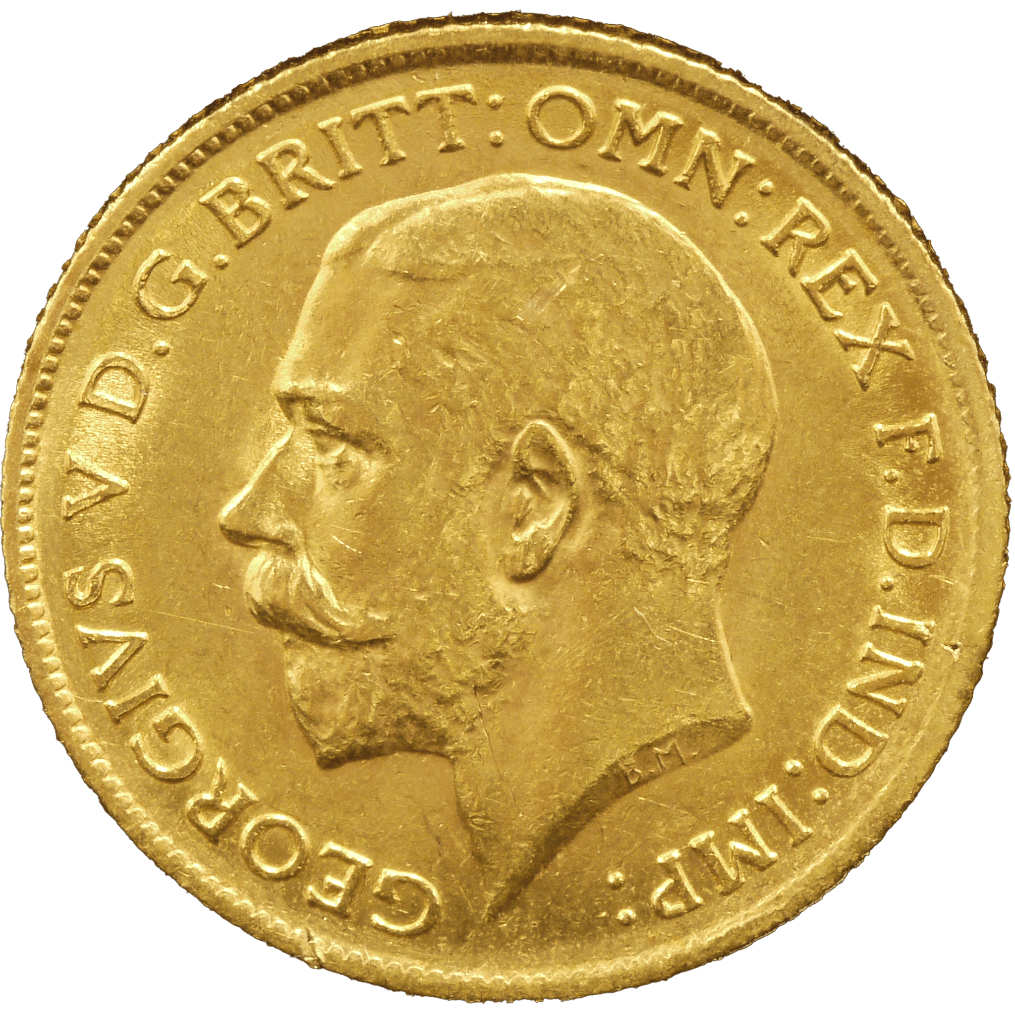 イギリス 1/2ソヴリン金貨 1912年 ジョージ5世 - NJ BUYER'S MARKETPLACE