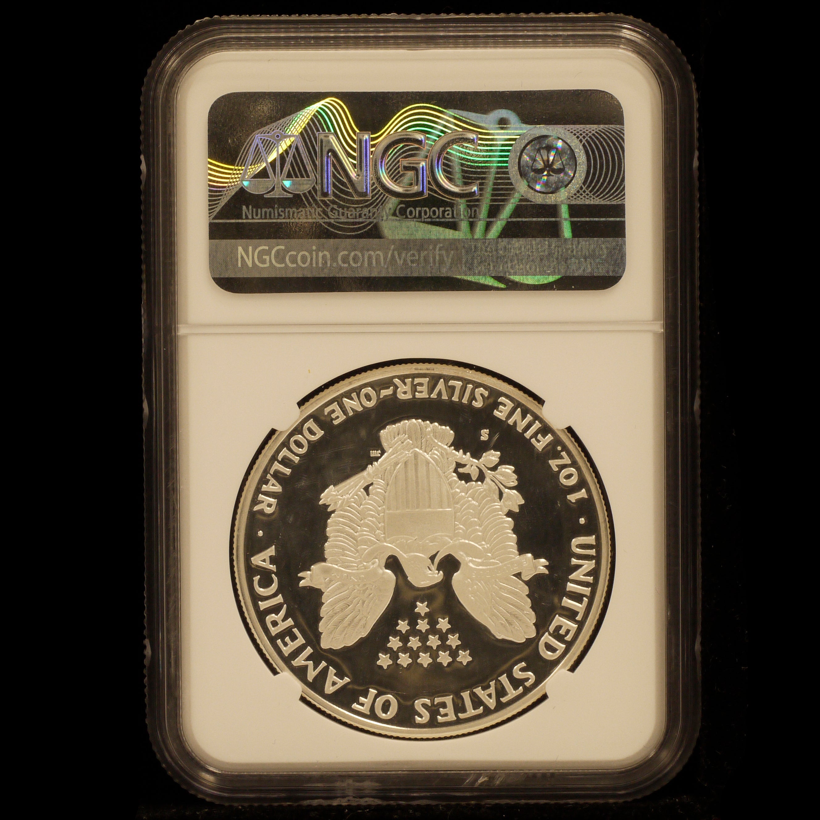 アメリカ 1ドル銀貨 1986年 イーグル NGC PF69 ULTRA CAMEO